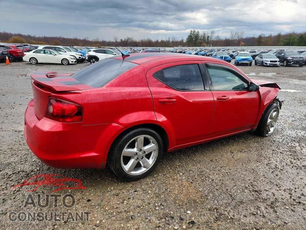 DODGE AVENGER 2013 - 1C3CDZAG2DN771655