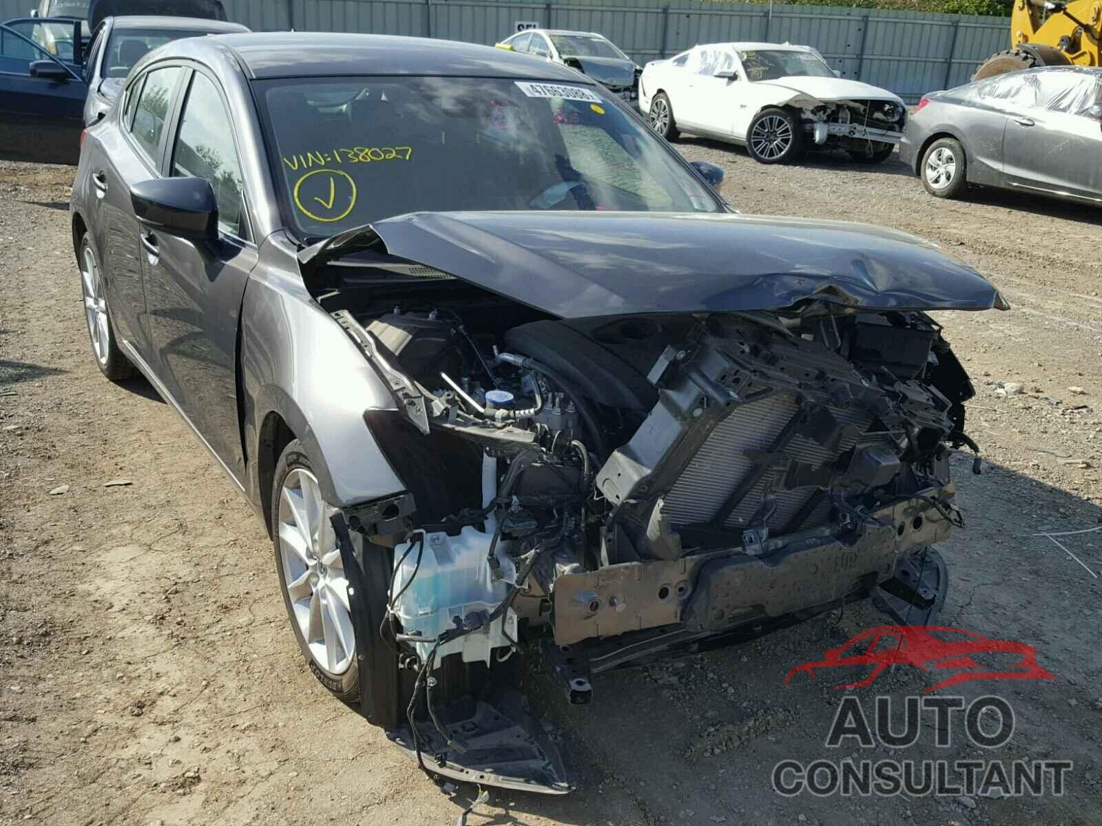 MAZDA 3 2017 - 3MZBN1L78HM138027