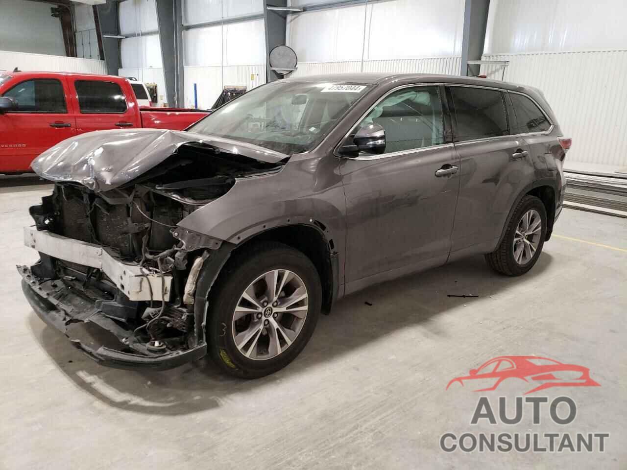 TOYOTA HIGHLANDER 2016 - 5TDBKRFH9GS277189