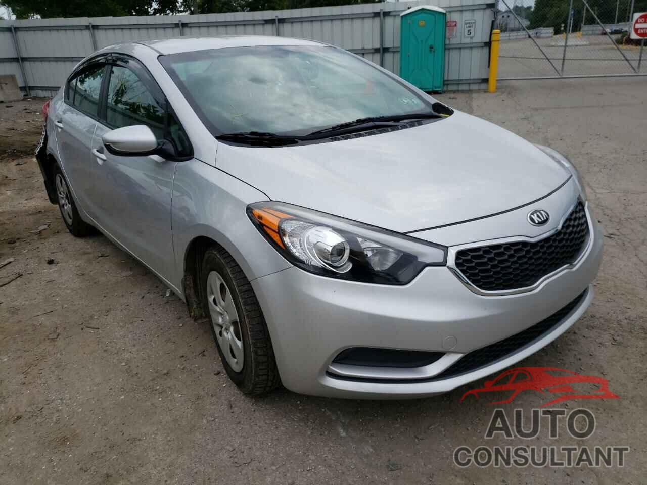 KIA FORTE 2016 - KNAFK4A69G5524188