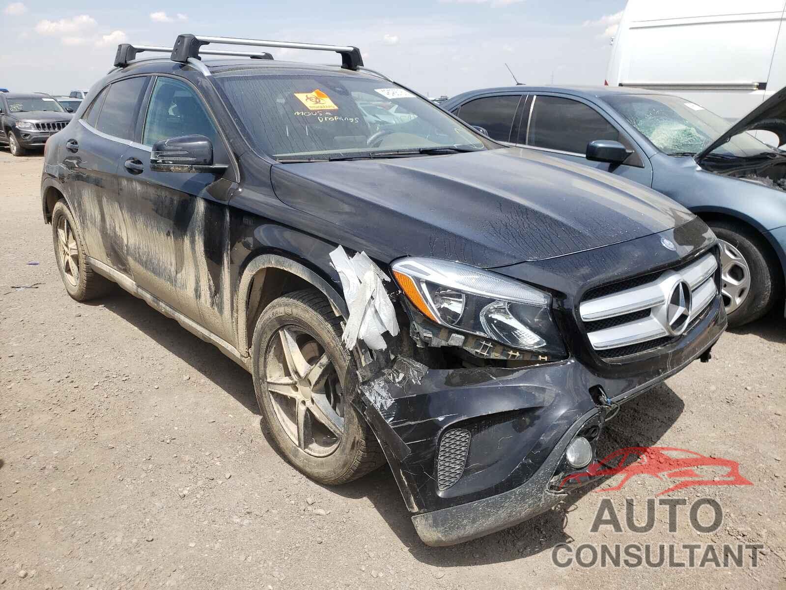 MERCEDES-BENZ GLA-CLASS 2017 - WDCTG4GB0HJ360361