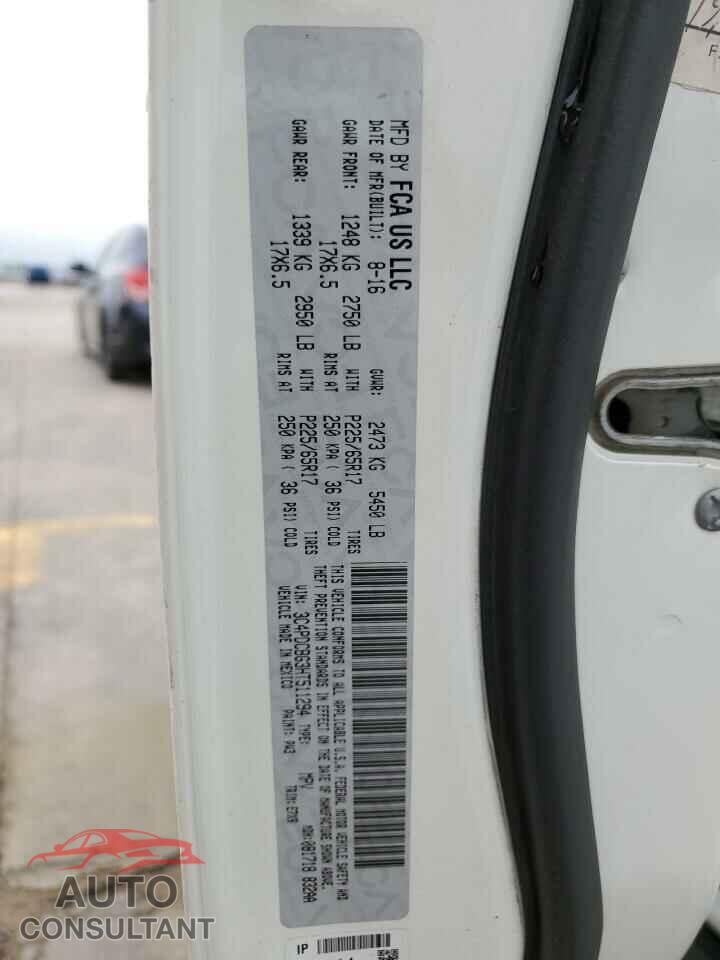 DODGE JOURNEY 2017 - 3C4PDCBG3HT511294
