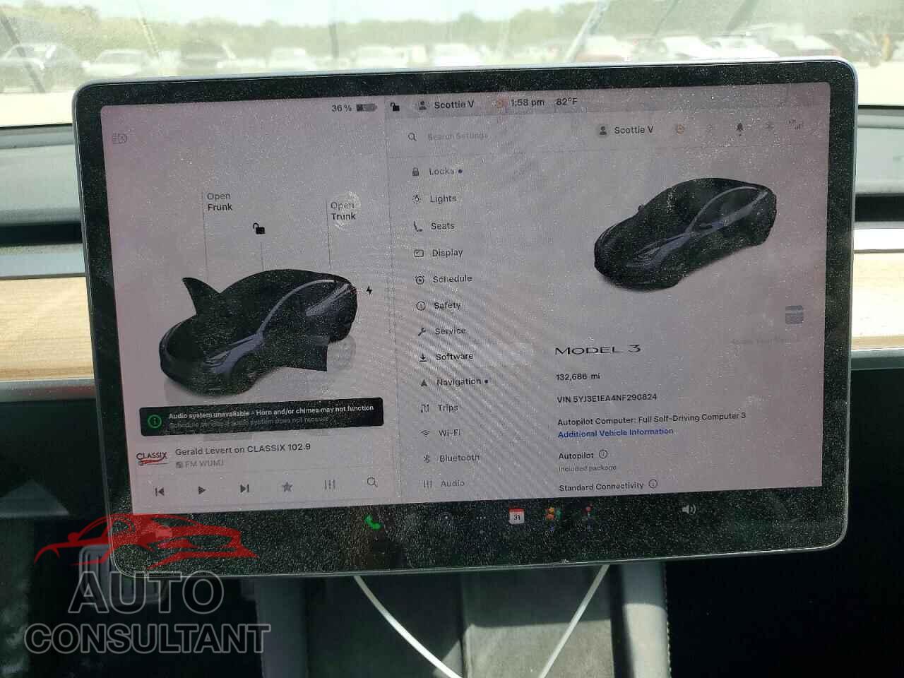 TESLA MODEL 3 2022 - 5YJ3E1EA4NF290824