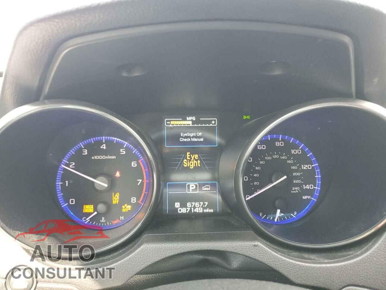 SUBARU OUTBACK 2017 - 4S4BSAFC7H3314065