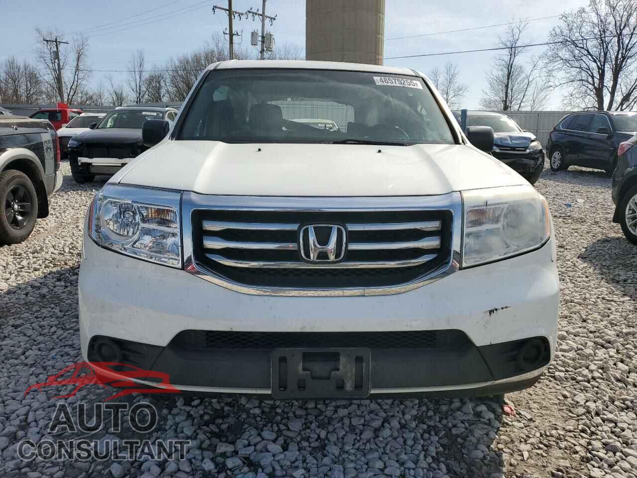 HONDA PILOT 2012 - 5FNYF4H22CB007066