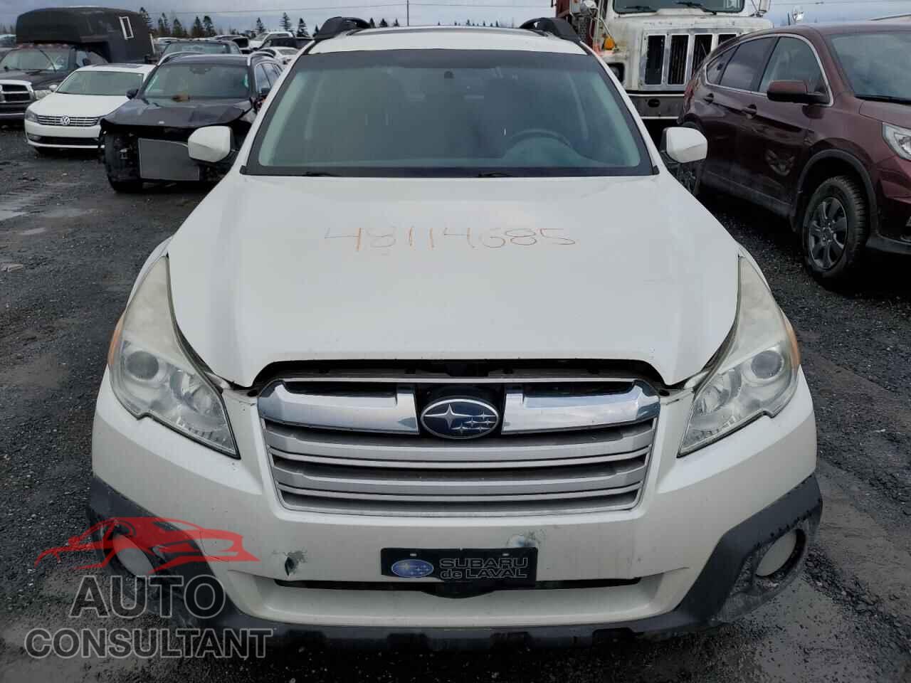 SUBARU OUTBACK 2013 - 4S4BRJLC3D2290136