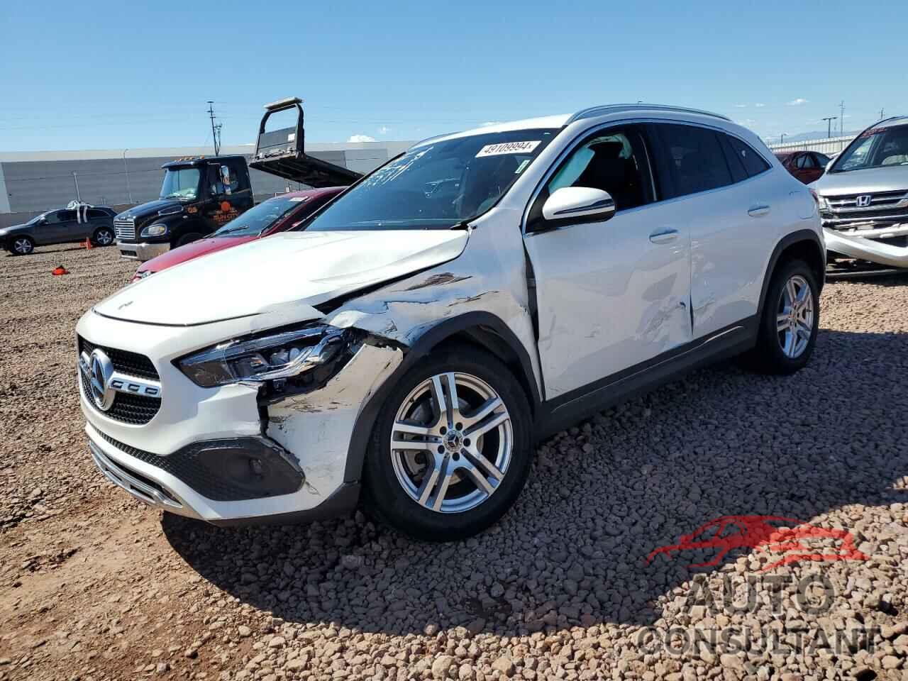 MERCEDES-BENZ GLA-CLASS 2022 - W1N4N4GB6NJ338448