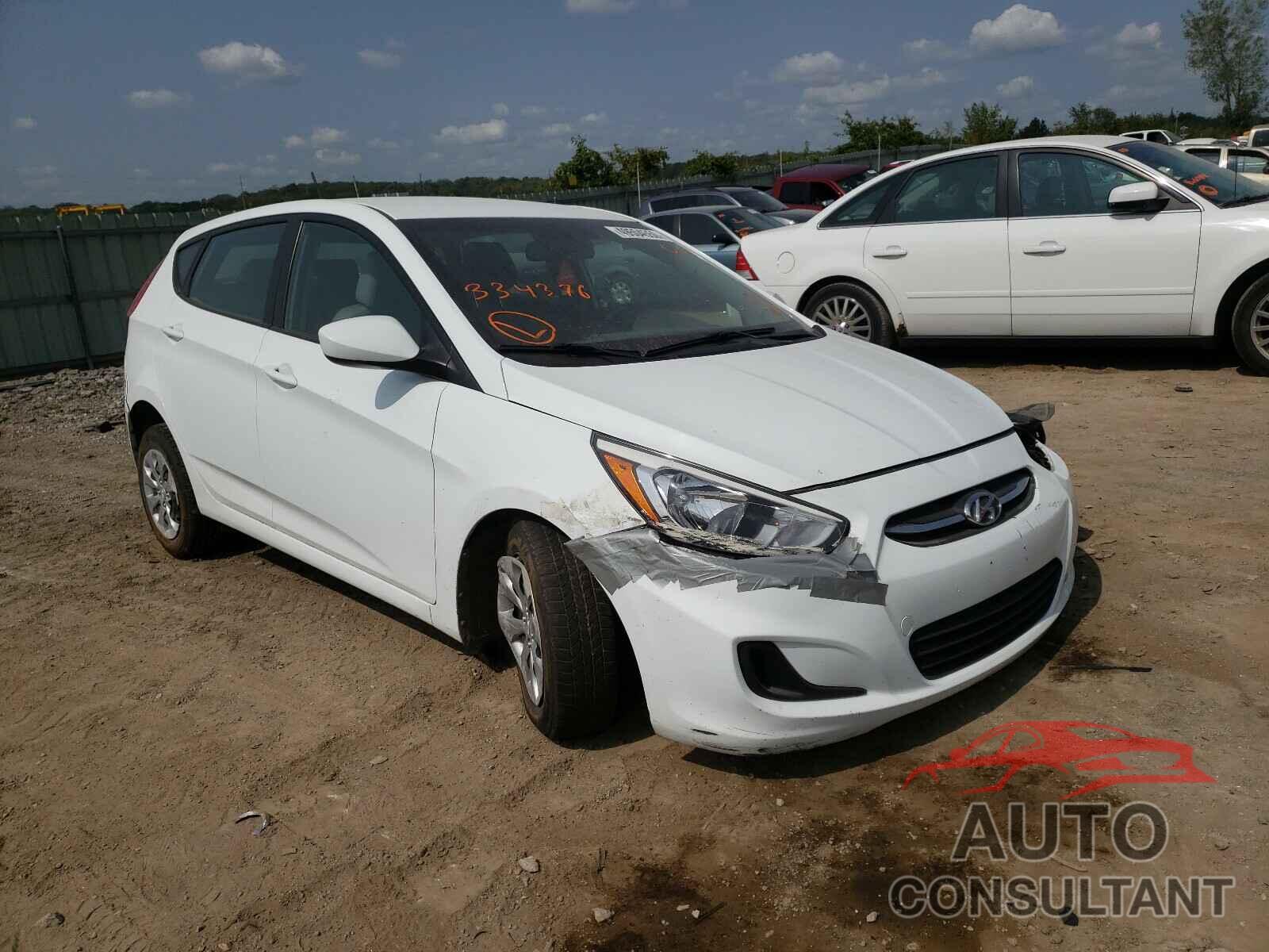 HYUNDAI ACCENT 2017 - KMHCT5AE9HU334376