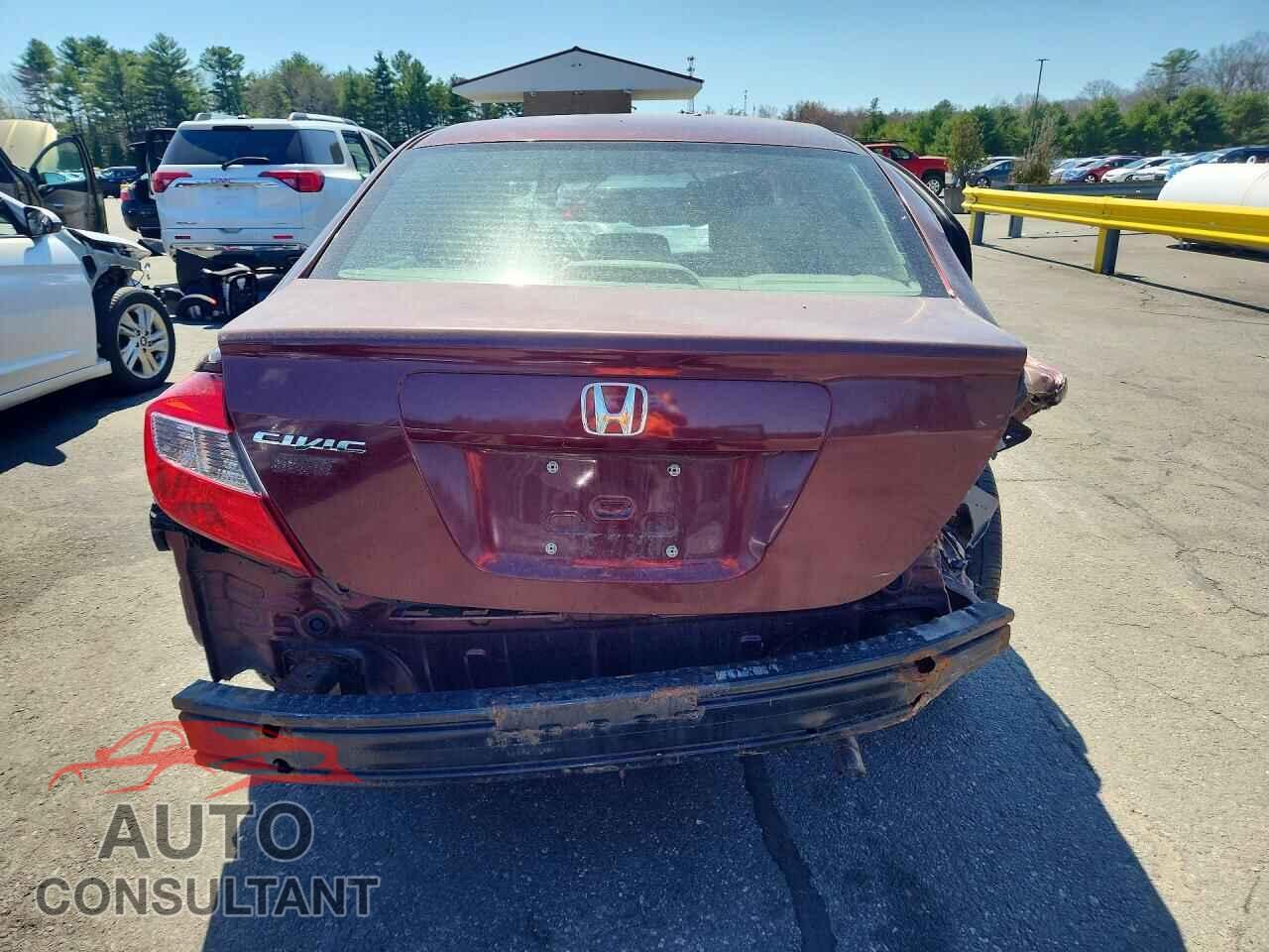 HONDA CIVIC 2012 - 19XFB2F80CE303658