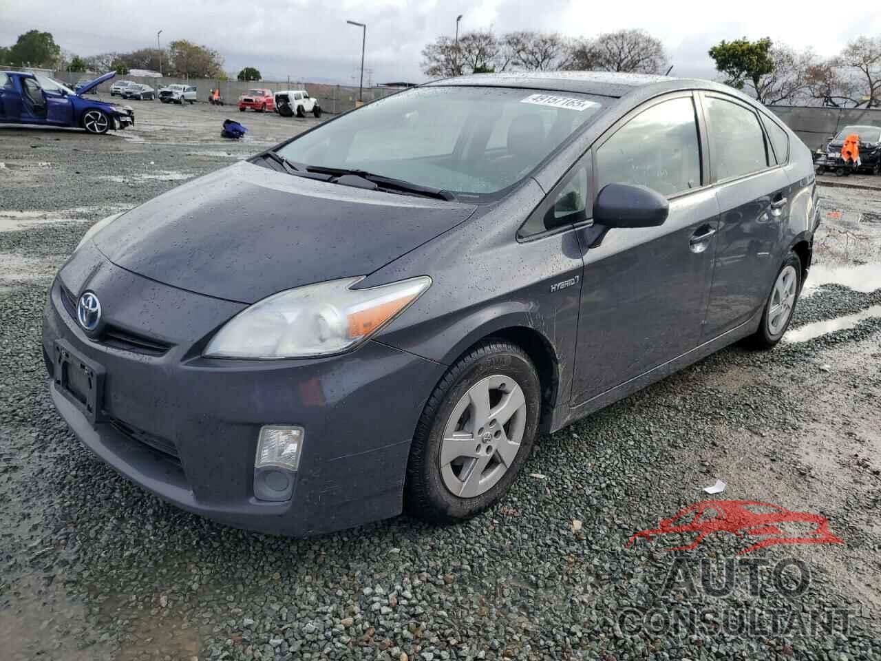 TOYOTA PRIUS 2011 - JTDKN3DU7B1392738