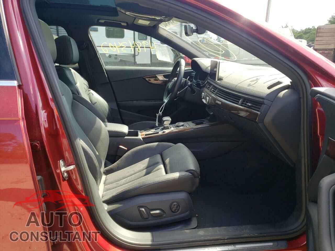 AUDI A4 2017 - WA18NAF4XHA061389