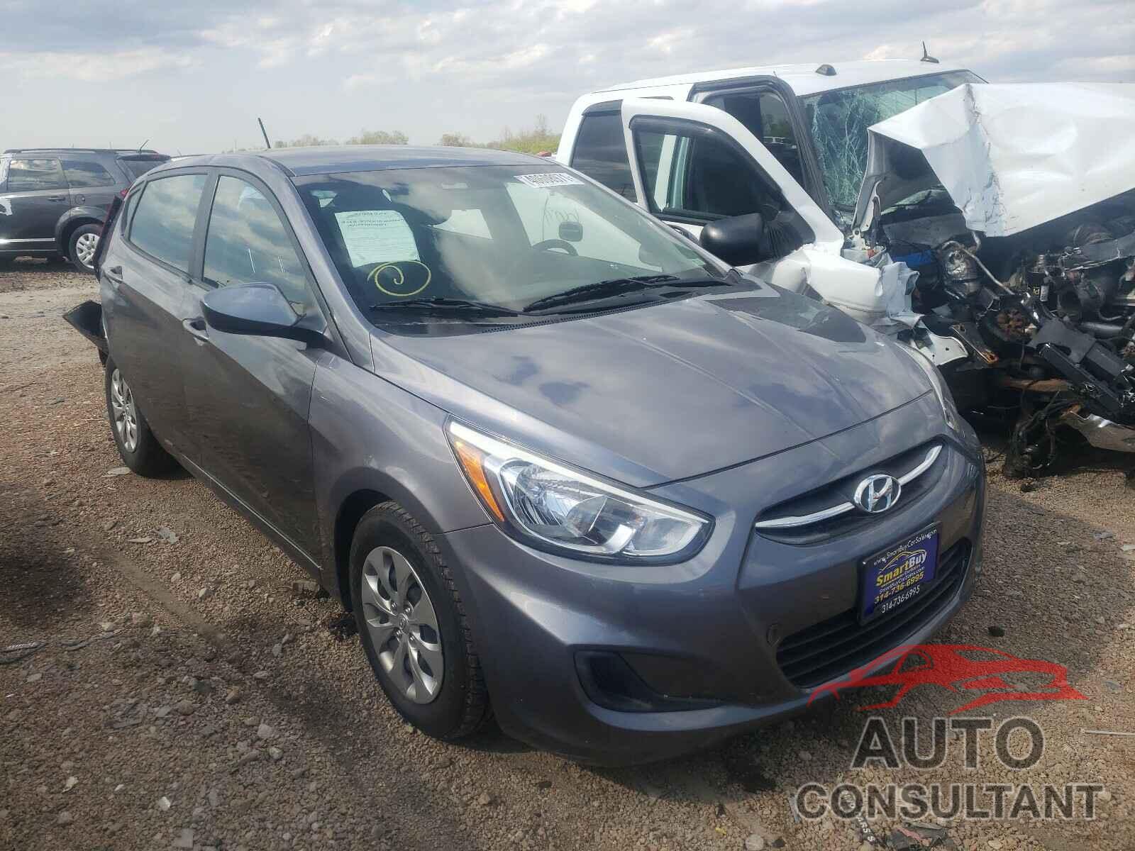 HYUNDAI ACCENT 2017 - KMHCT5AE1HU307723