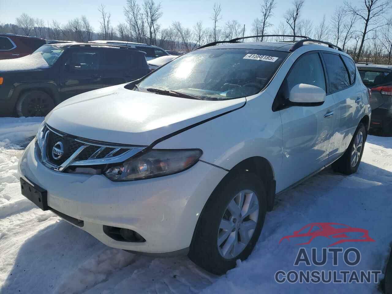 NISSAN MURANO 2012 - JN8AZ1MW9CW211587