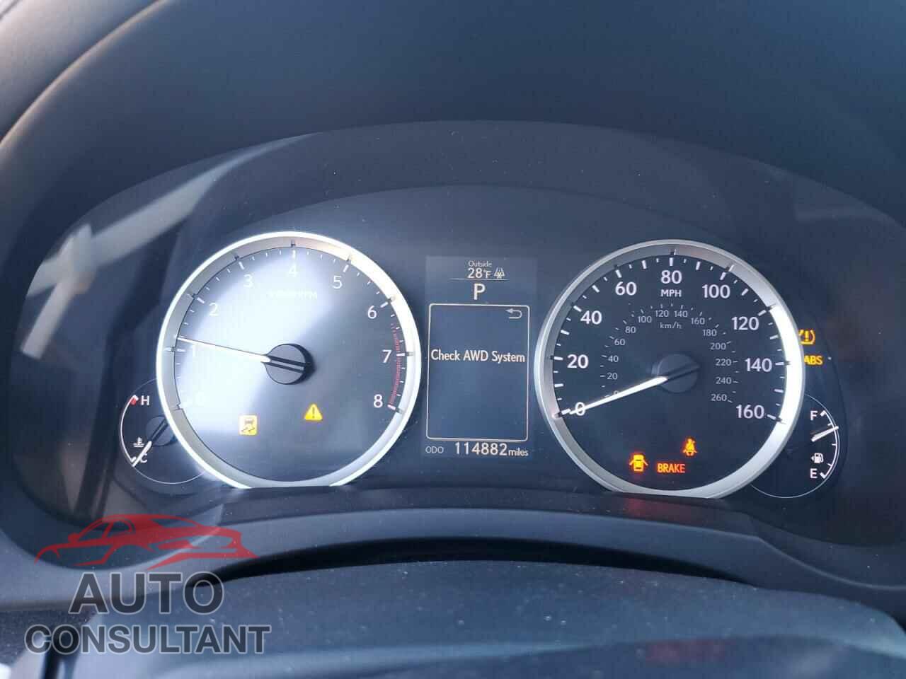 LEXUS IS 2014 - JTHCF1D25E5012375