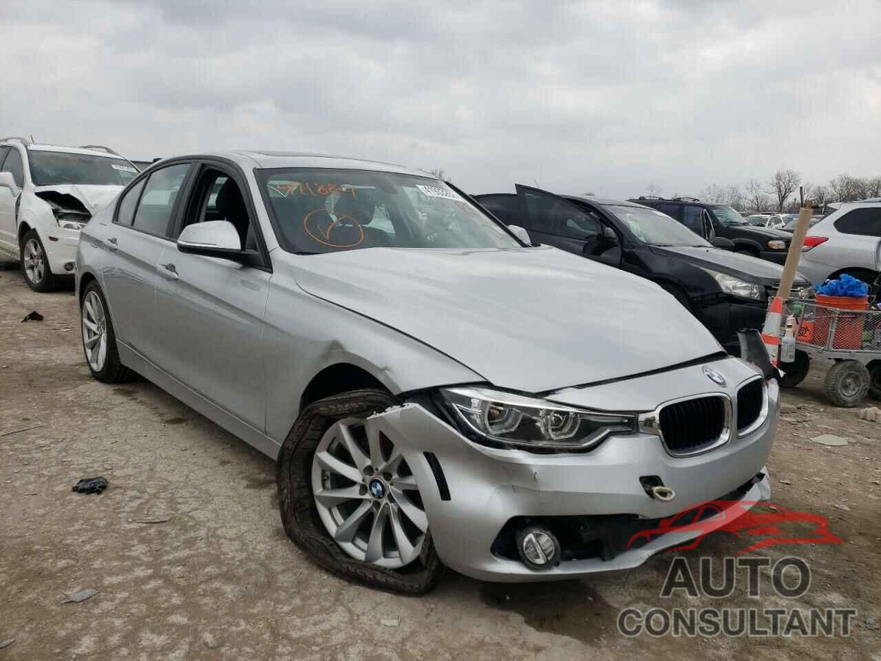 BMW 3 SERIES 2018 - WBA8A3C54JA491884