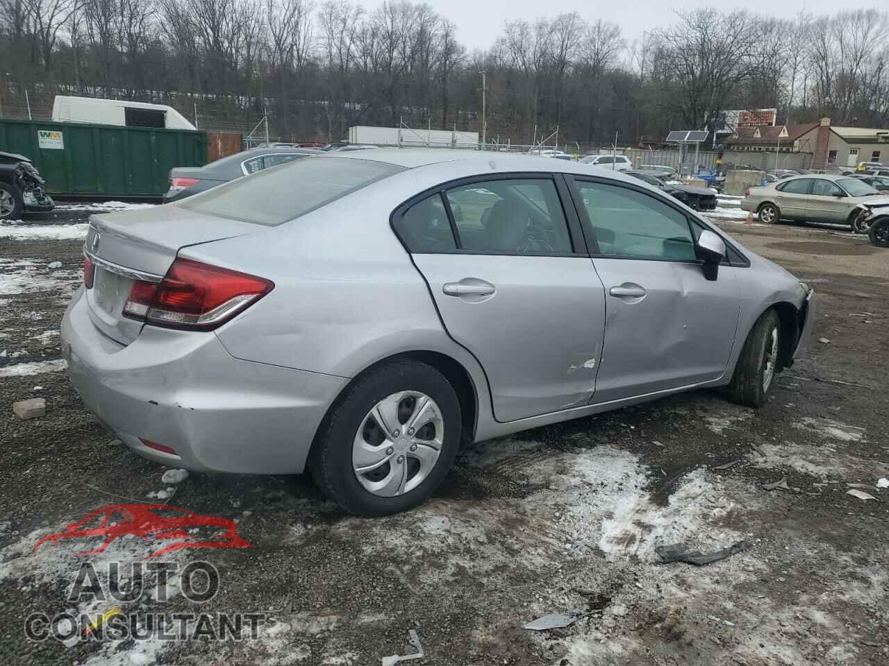 HONDA CIVIC 2013 - 19XFB2F57DE230604