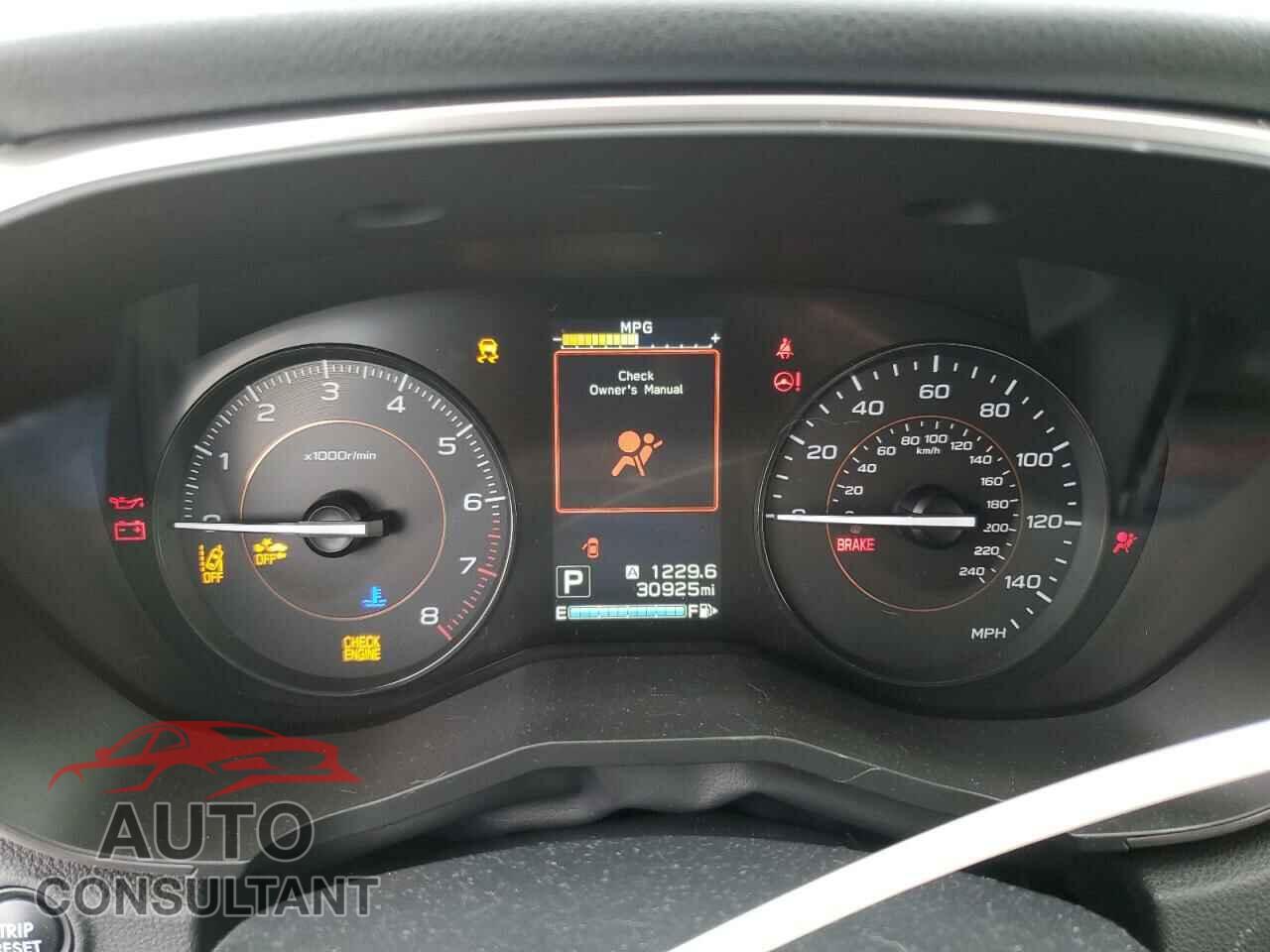 SUBARU CROSSTREK 2019 - JF2GTAEC4KH317543
