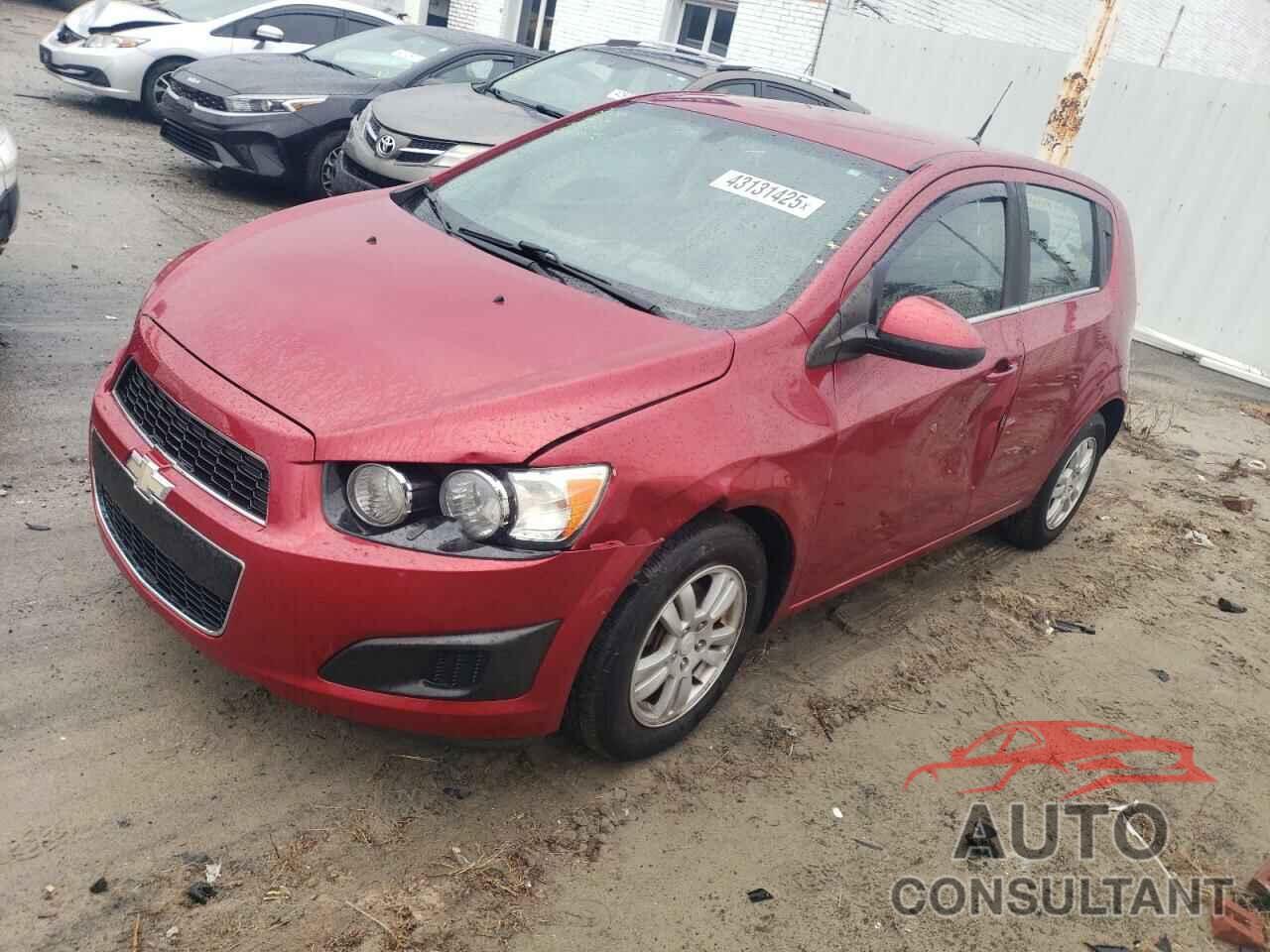 CHEVROLET SONIC 2014 - 1G1JC6SH7E4143053