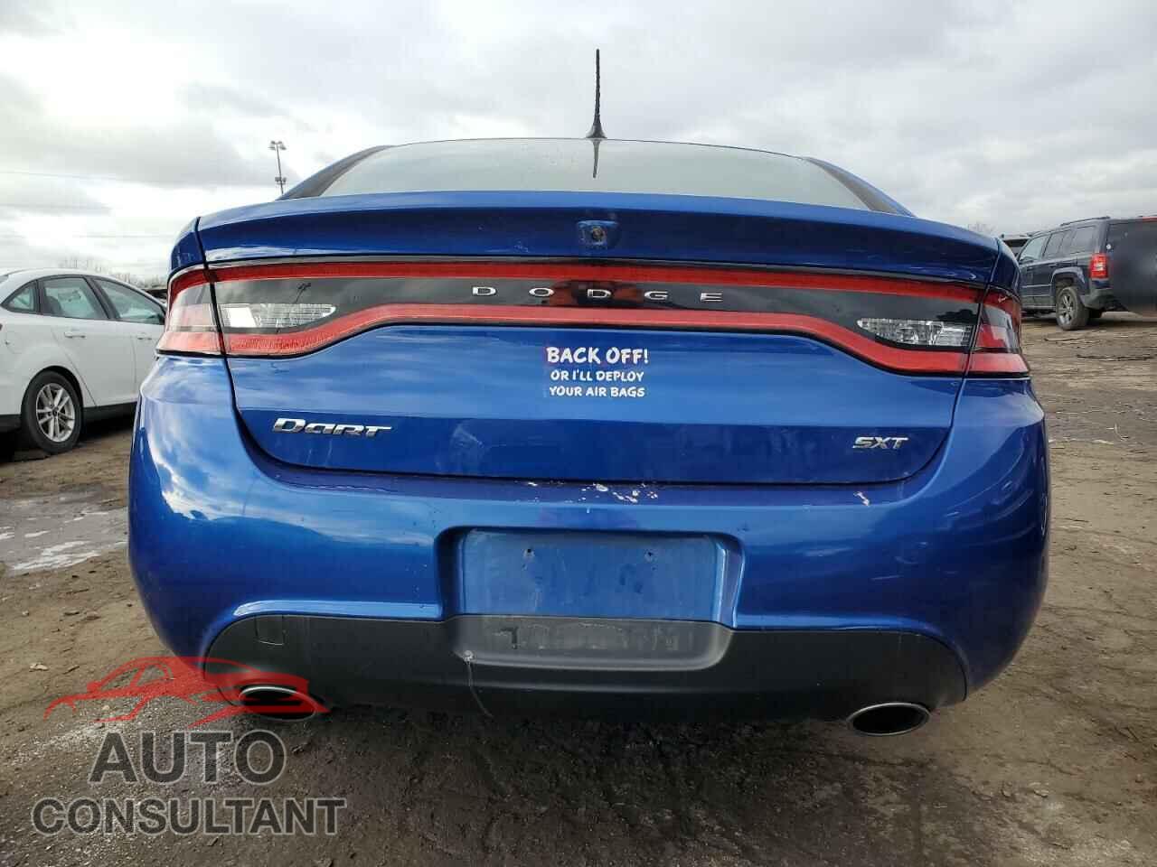 DODGE DART 2013 - 1C3CDFBA3DD291915