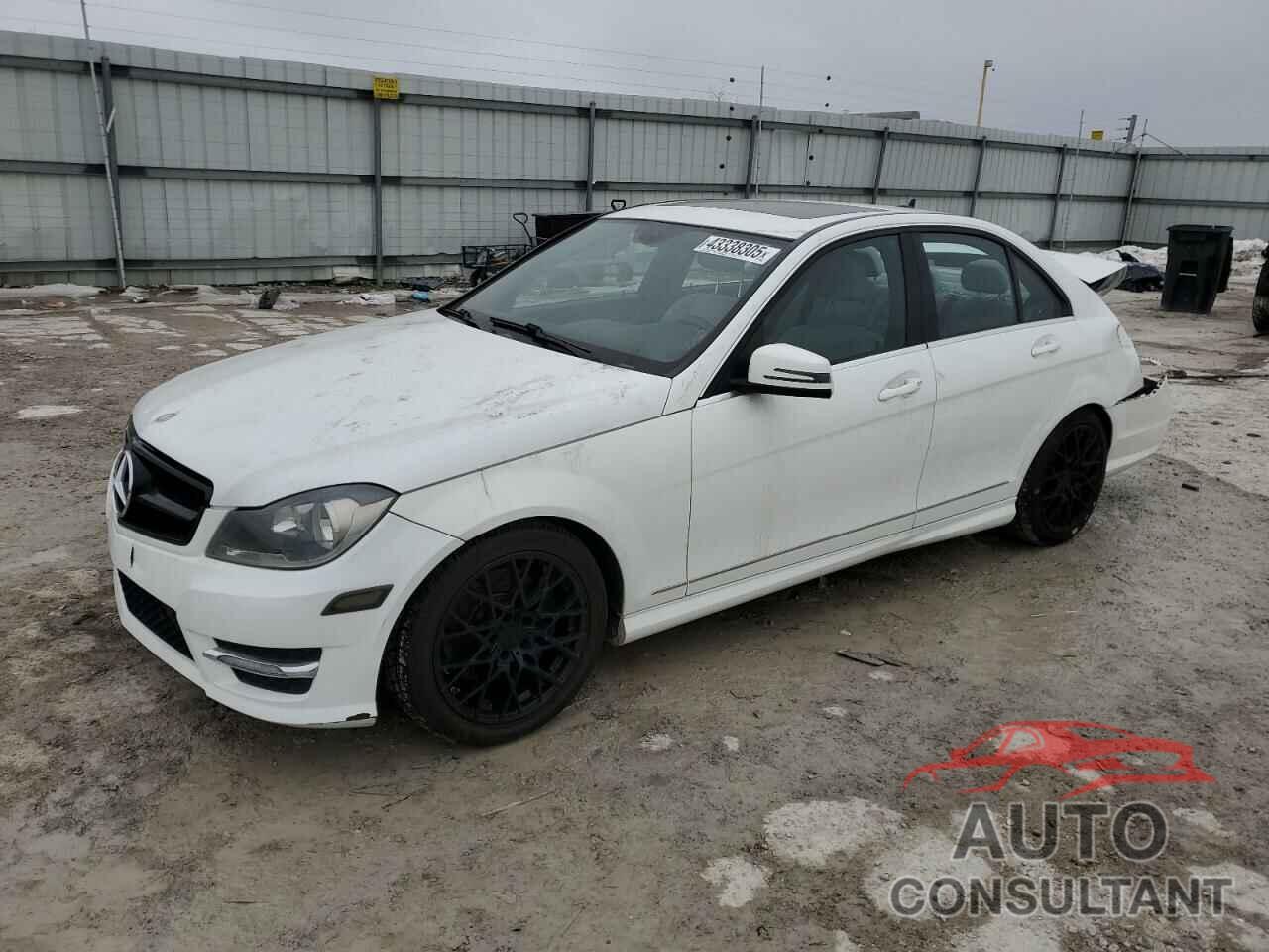 MERCEDES-BENZ C-CLASS 2013 - WDDGF8AB5DG119290