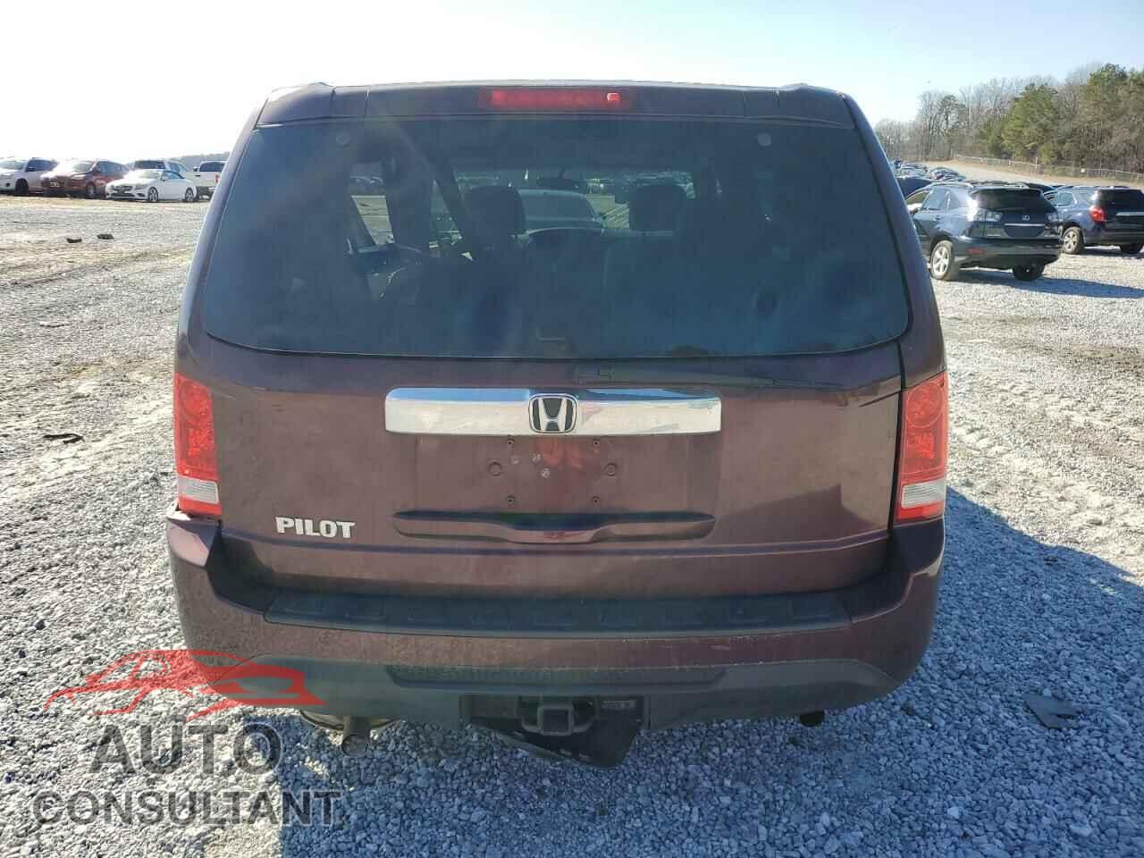 HONDA PILOT 2012 - 5FNYF3H29CB037210
