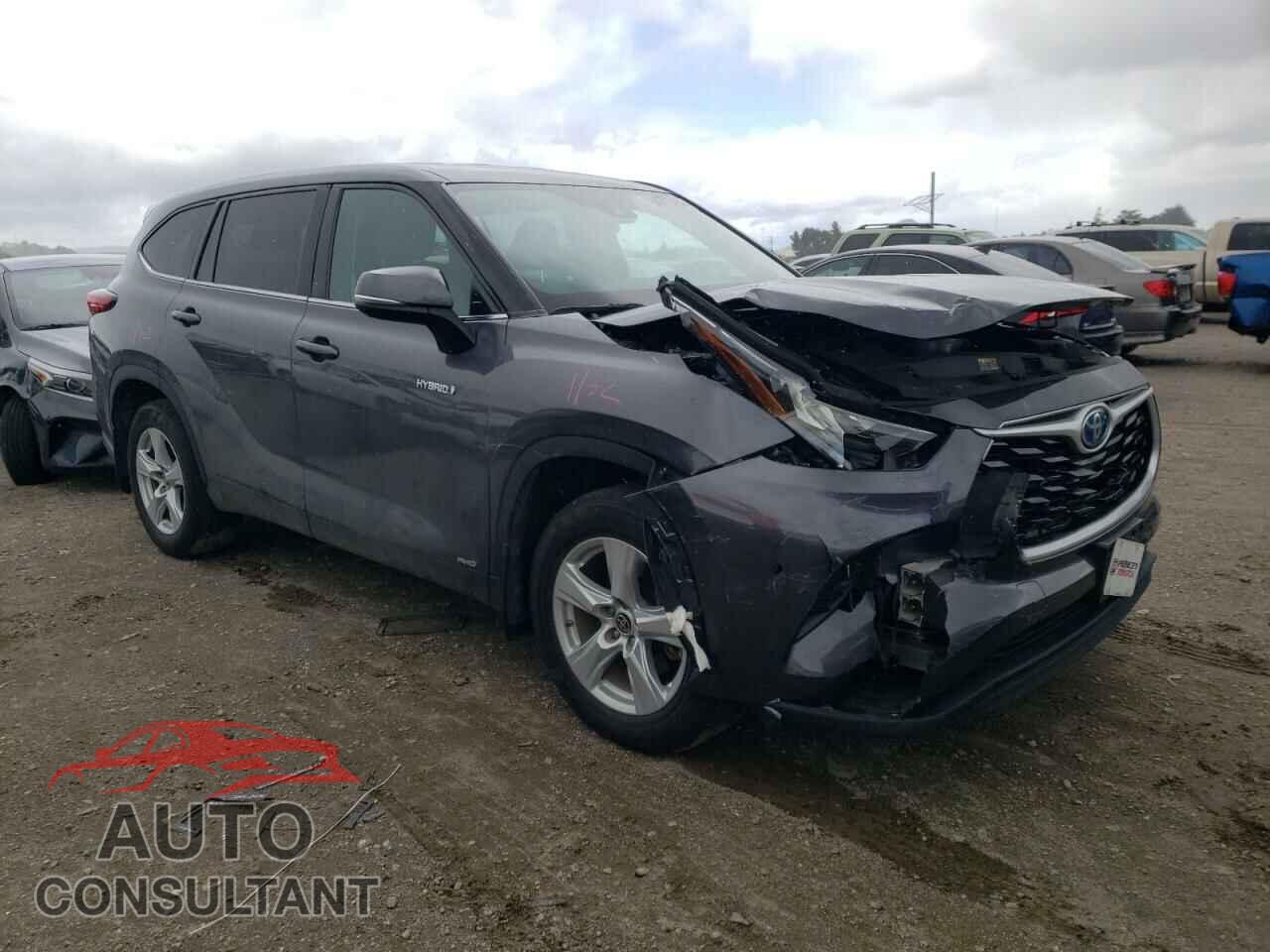 TOYOTA HIGHLANDER 2020 - 5TDBBRCH2LS505645