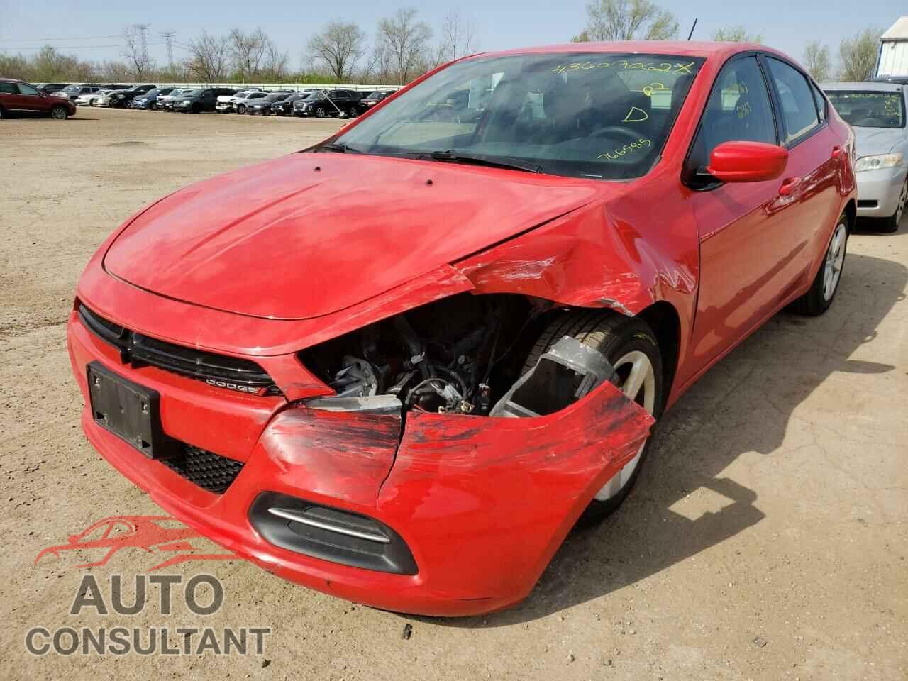 DODGE DART 2016 - 1C3CDFBBXGD766585