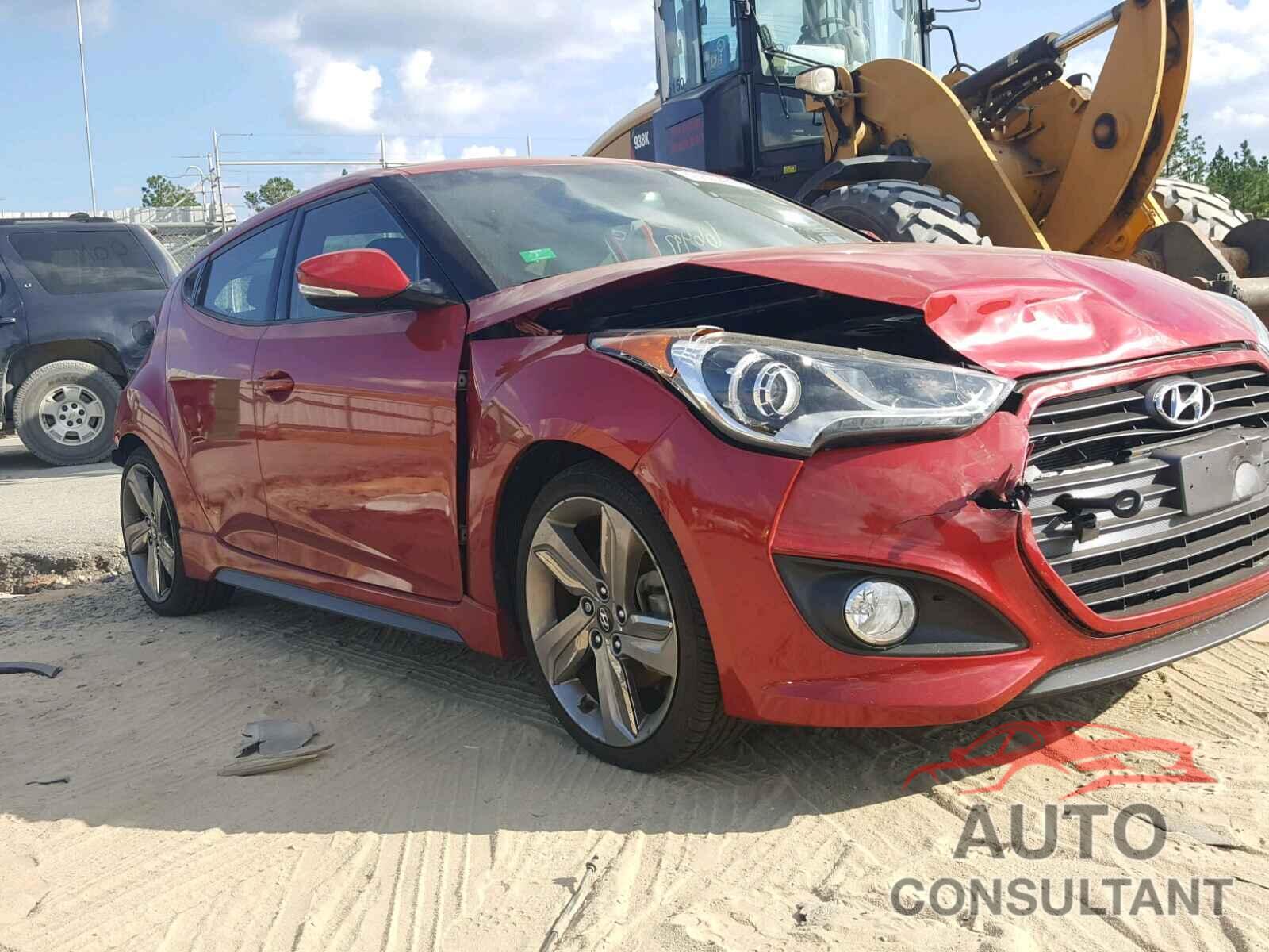 HYUNDAI VELOSTER 2015 - KMHTC6AE3FU243185