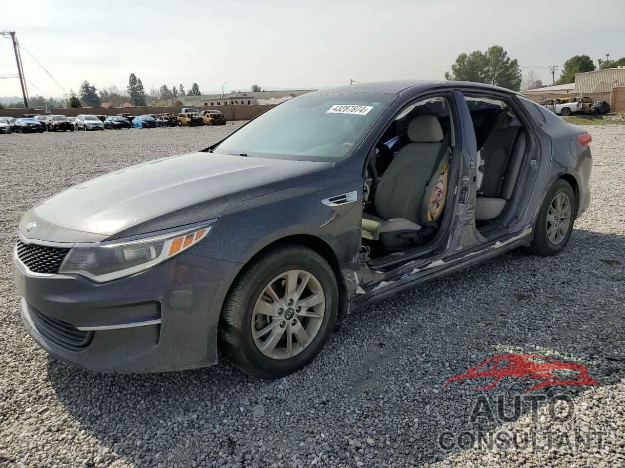 KIA OPTIMA 2017 - 5XXGT4L31HG141009