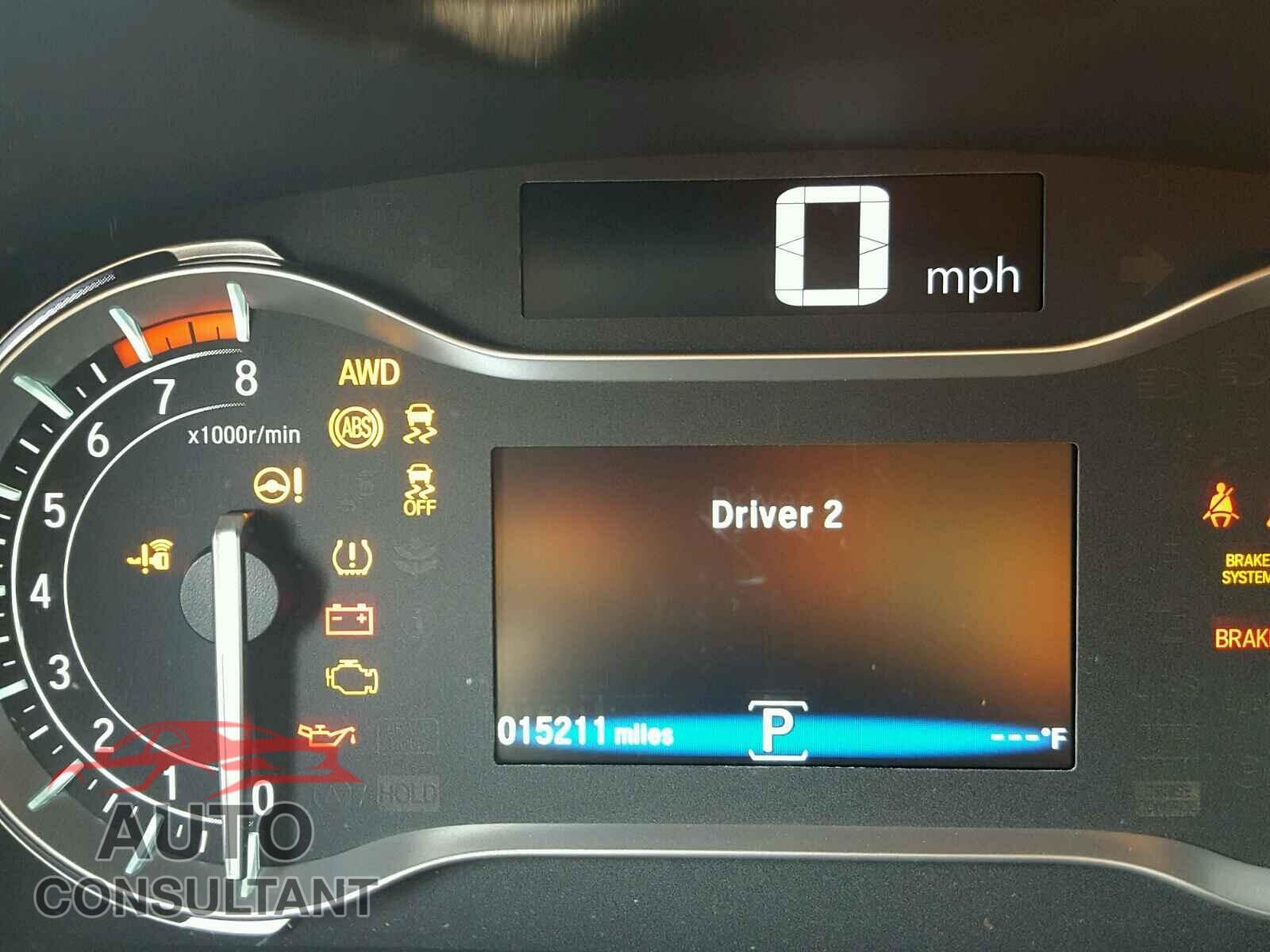 HONDA PILOT EXL 2017 - 5FNYF6H51HB098778