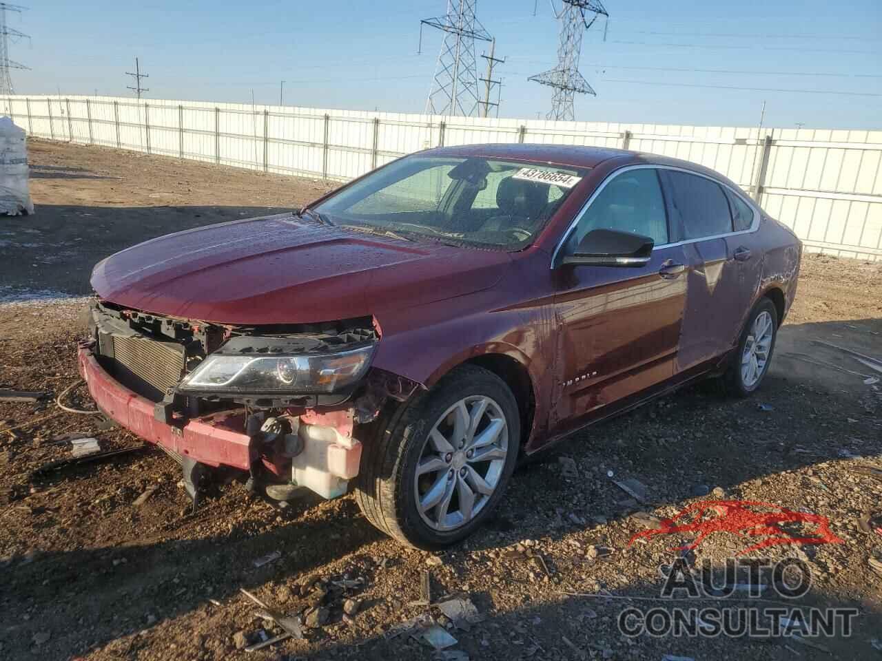 CHEVROLET IMPALA 2017 - 2G1105SA4H9176468