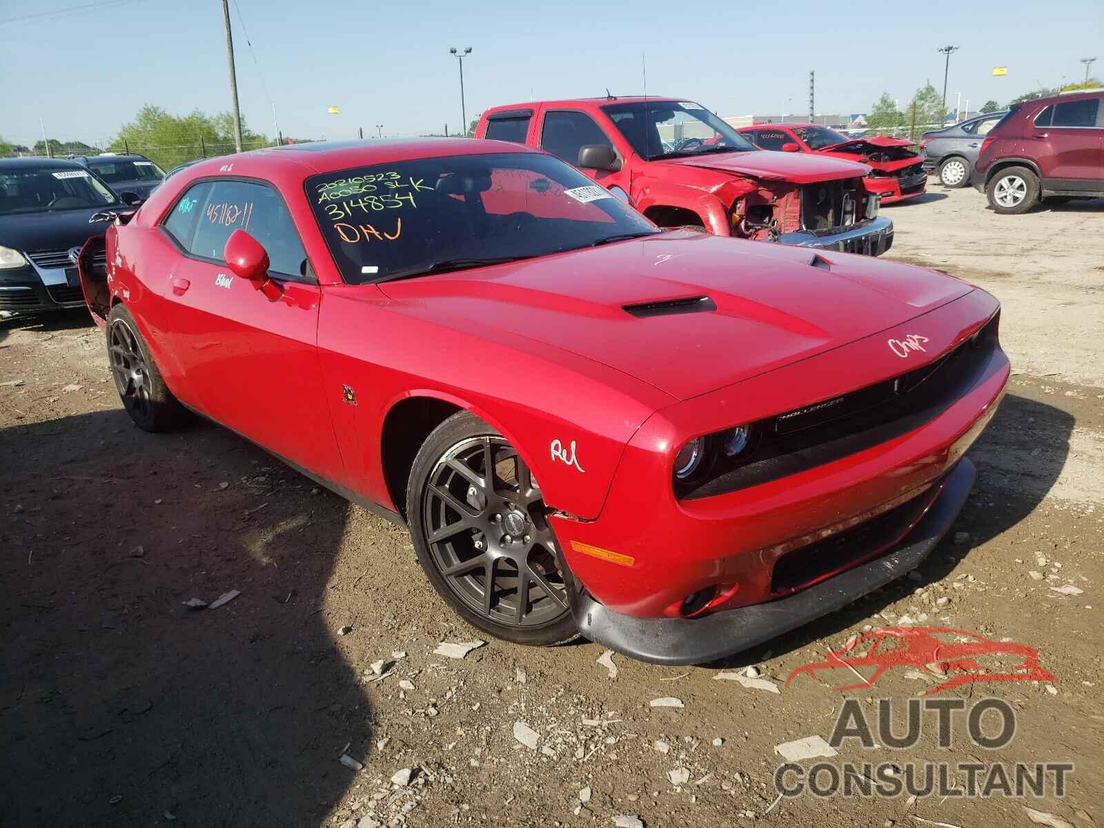 DODGE CHALLENGER 2016 - 2C3CDZFJ1GH314854