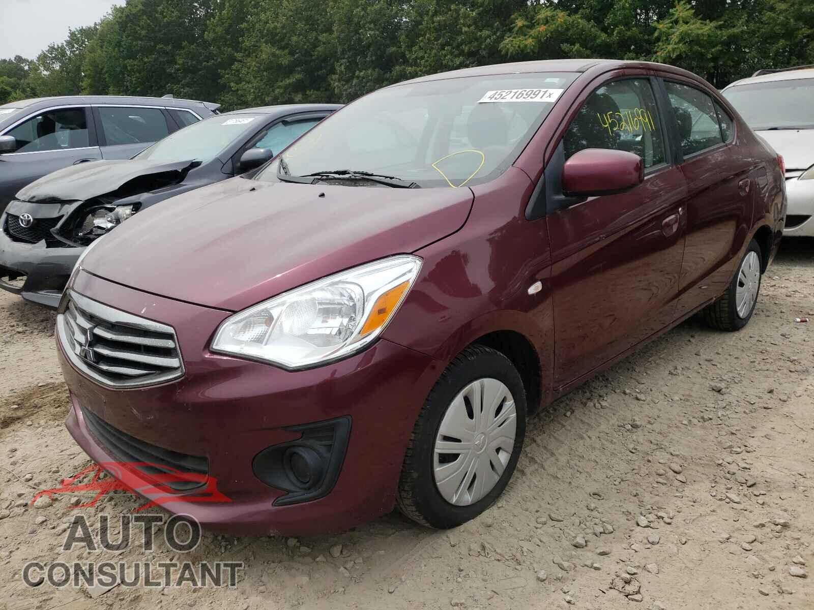 MITSUBISHI MIRAGE 2017 - ML32F3FJ4HHF07432