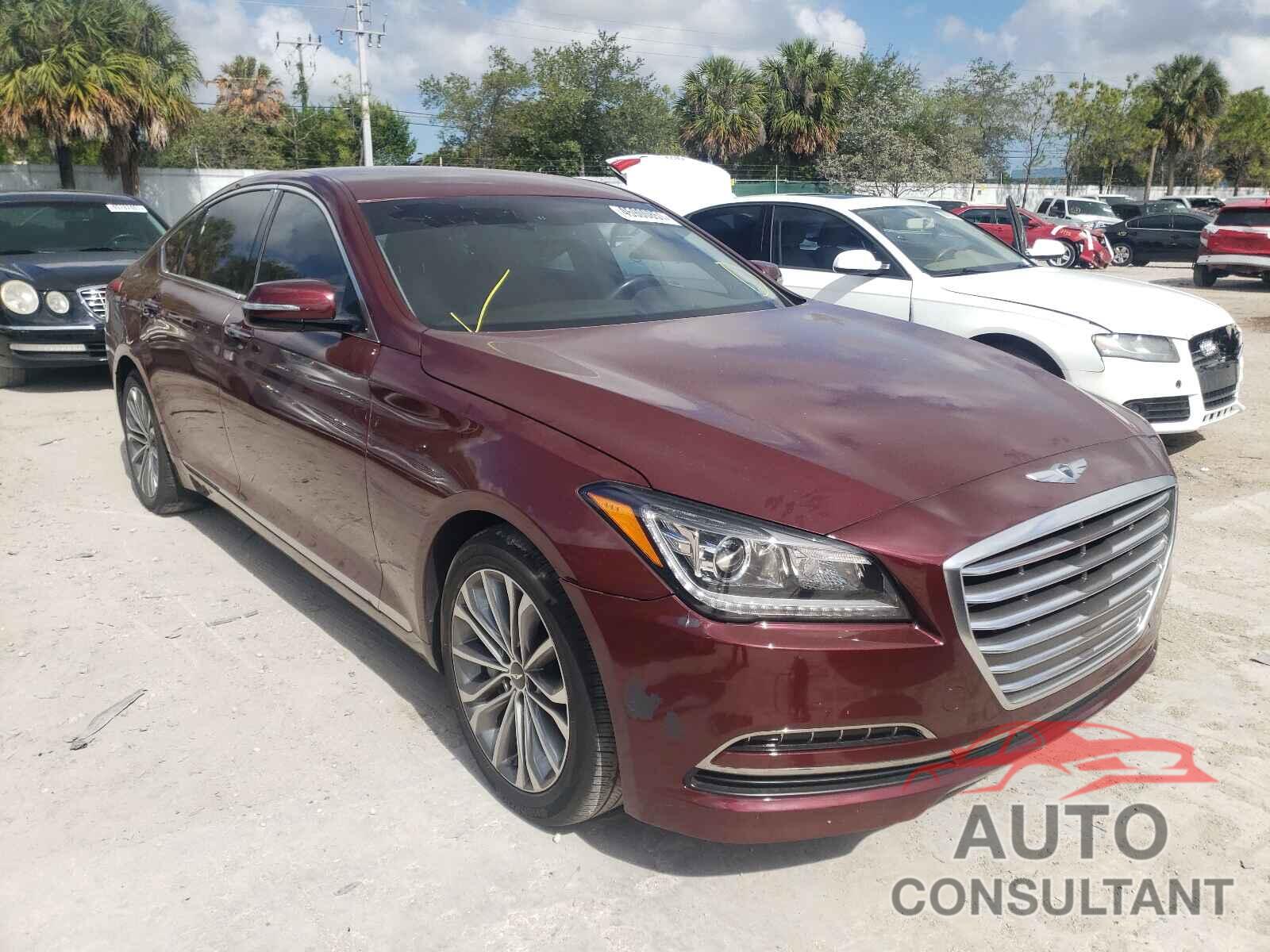 HYUNDAI GENESIS 2016 - KMHGN4JE0GU134085