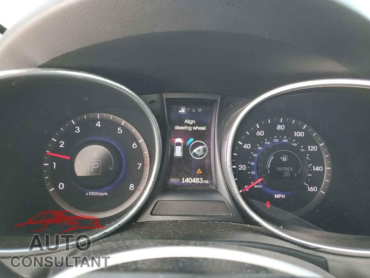 HYUNDAI SANTA FE 2013 - KM8SR4HF7DU033179