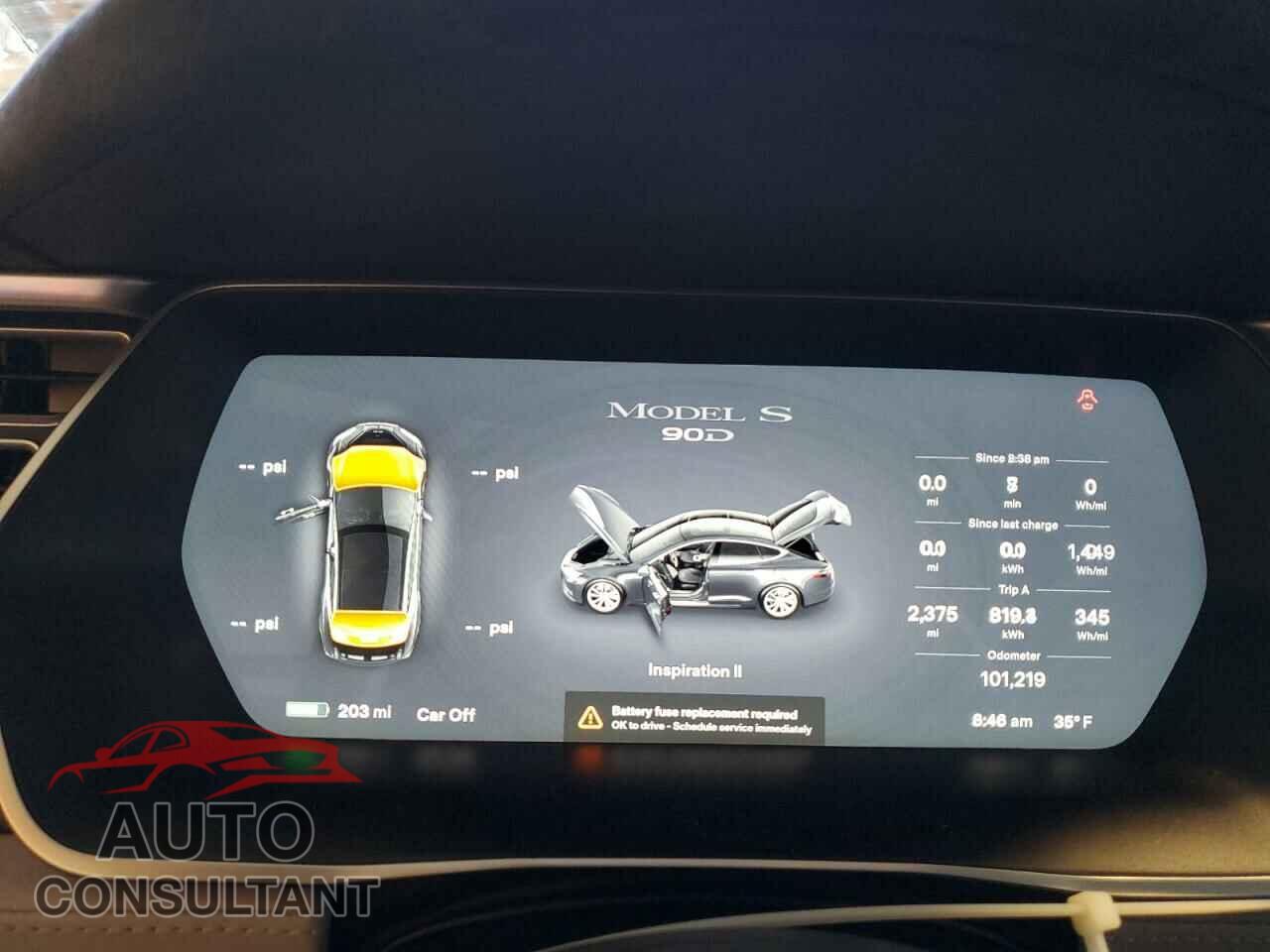 TESLA MODEL S 2016 - 5YJSA1E2XGF132409