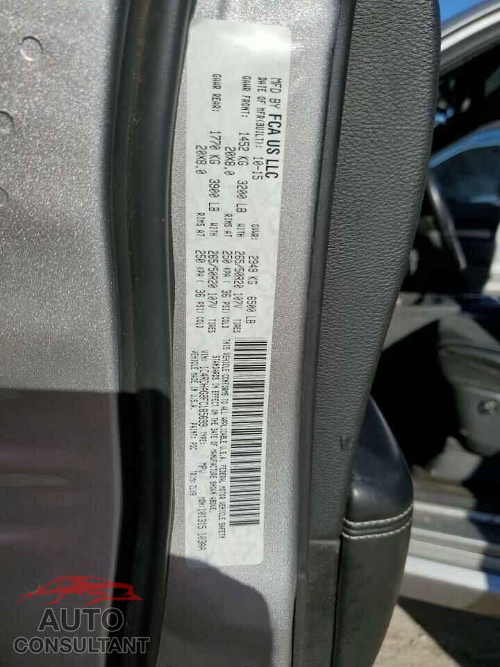 DODGE DURANGO 2015 - 1C4RDHAG8FC185699