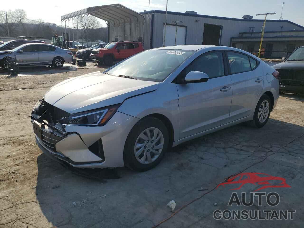 HYUNDAI ELANTRA 2019 - KMHD74LF2KU778182