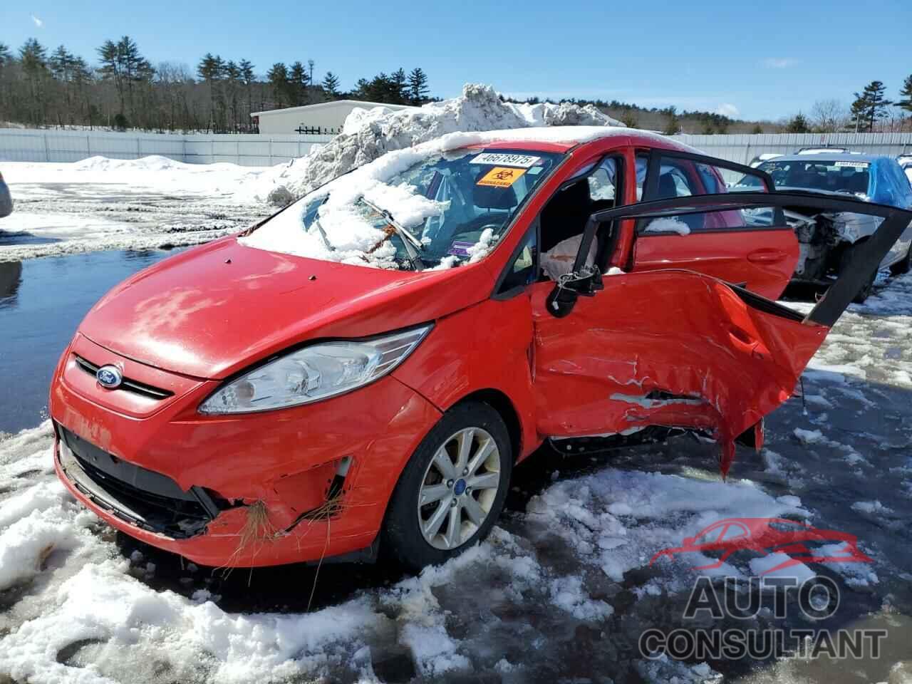 FORD FIESTA 2013 - 3FADP4EJ0DM198710