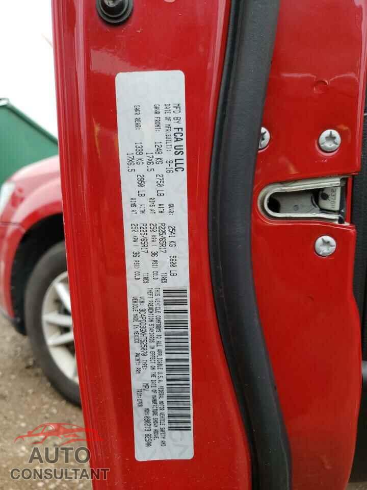 DODGE JOURNEY 2017 - 3C4PDDBGXHT525070