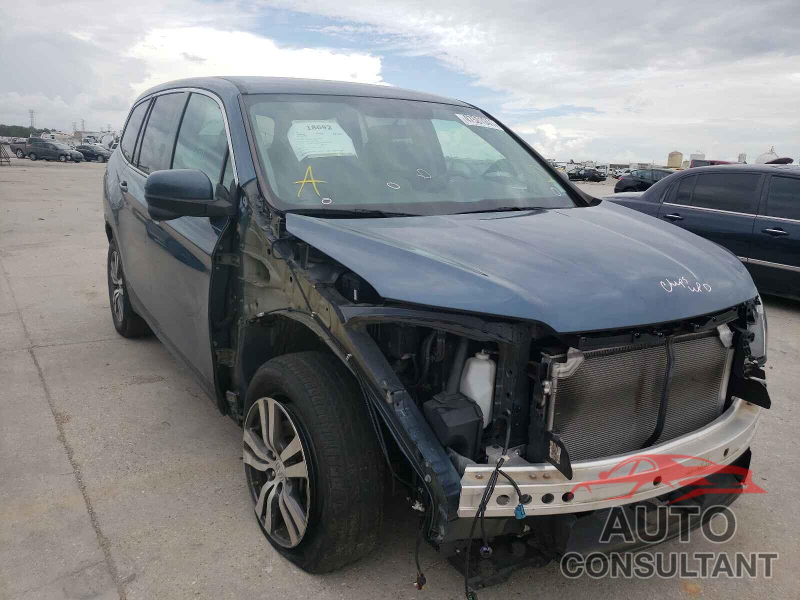 HONDA PILOT 2016 - 5FNYF5H38GB045910