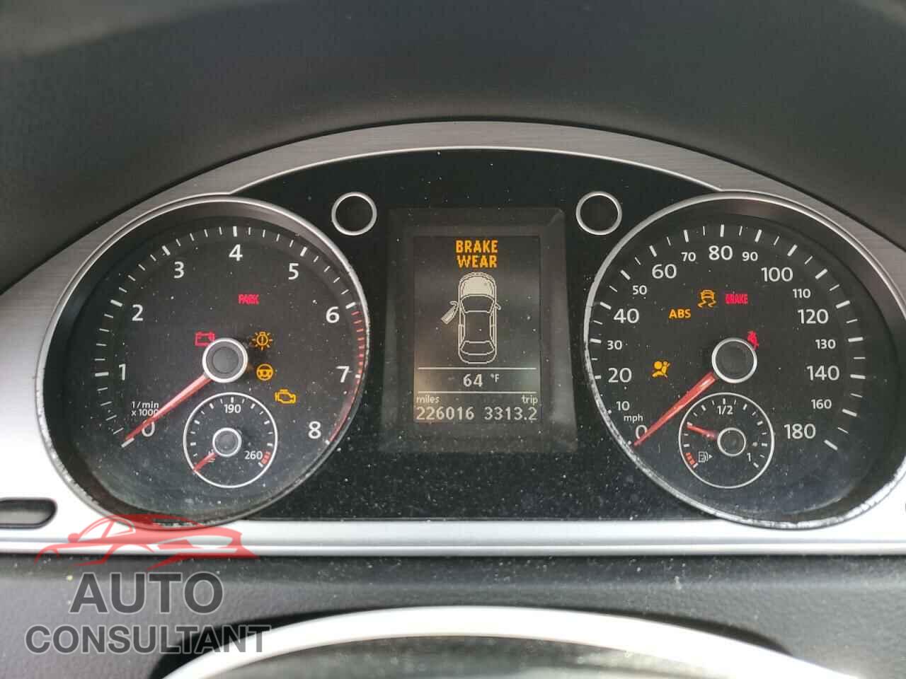 VOLKSWAGEN CC 2013 - WVWBN7AN4DE503858