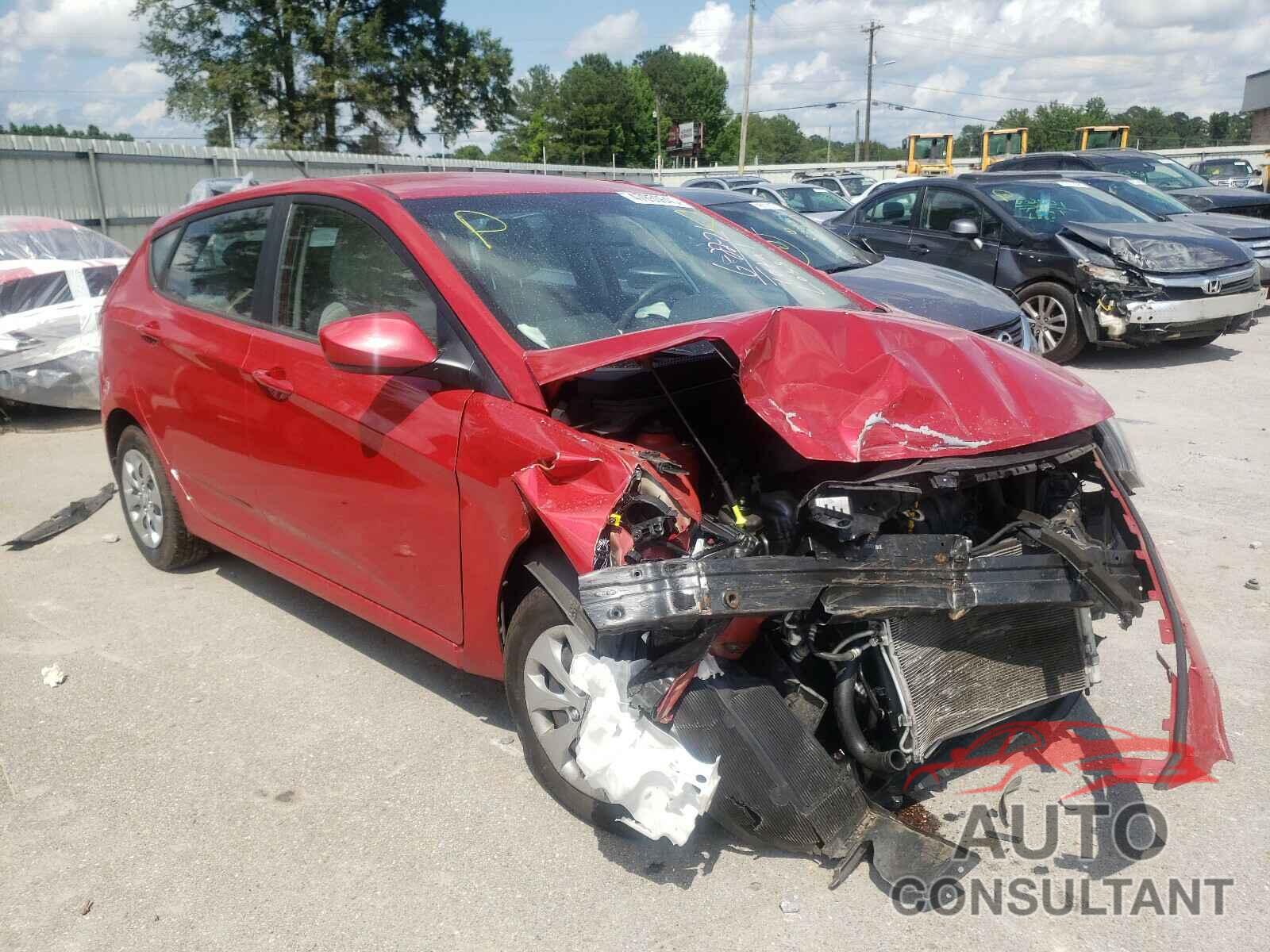 HYUNDAI ACCENT 2017 - KMHCT5AE6HU312965