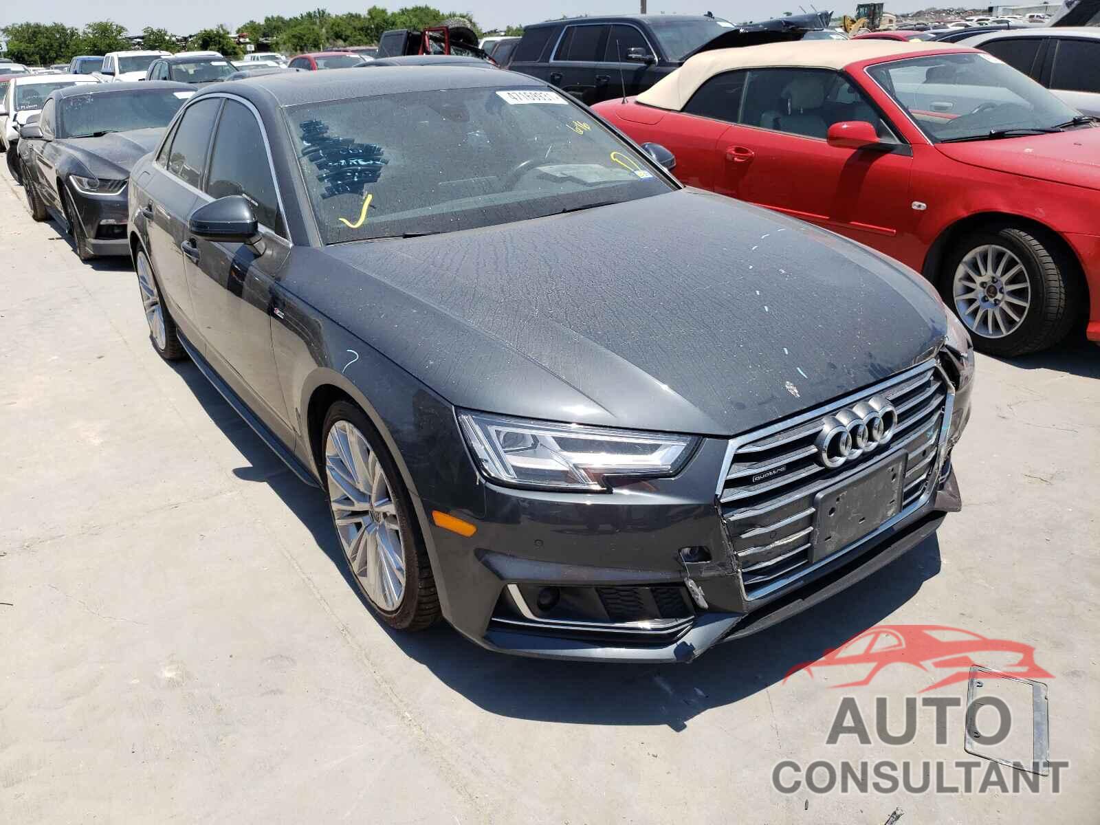 AUDI A4 2017 - WAUFNAF40HN037167