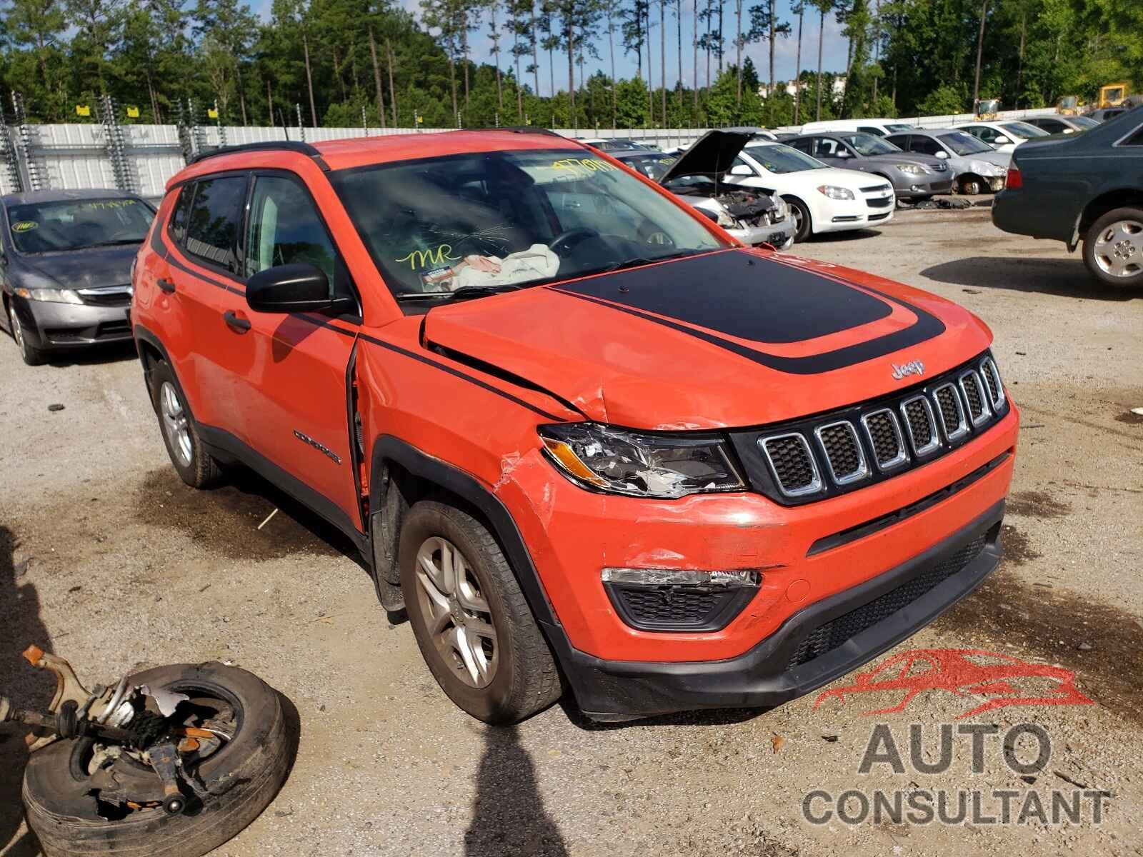 JEEP COMPASS 2018 - 3C4NJCAB8JT181986