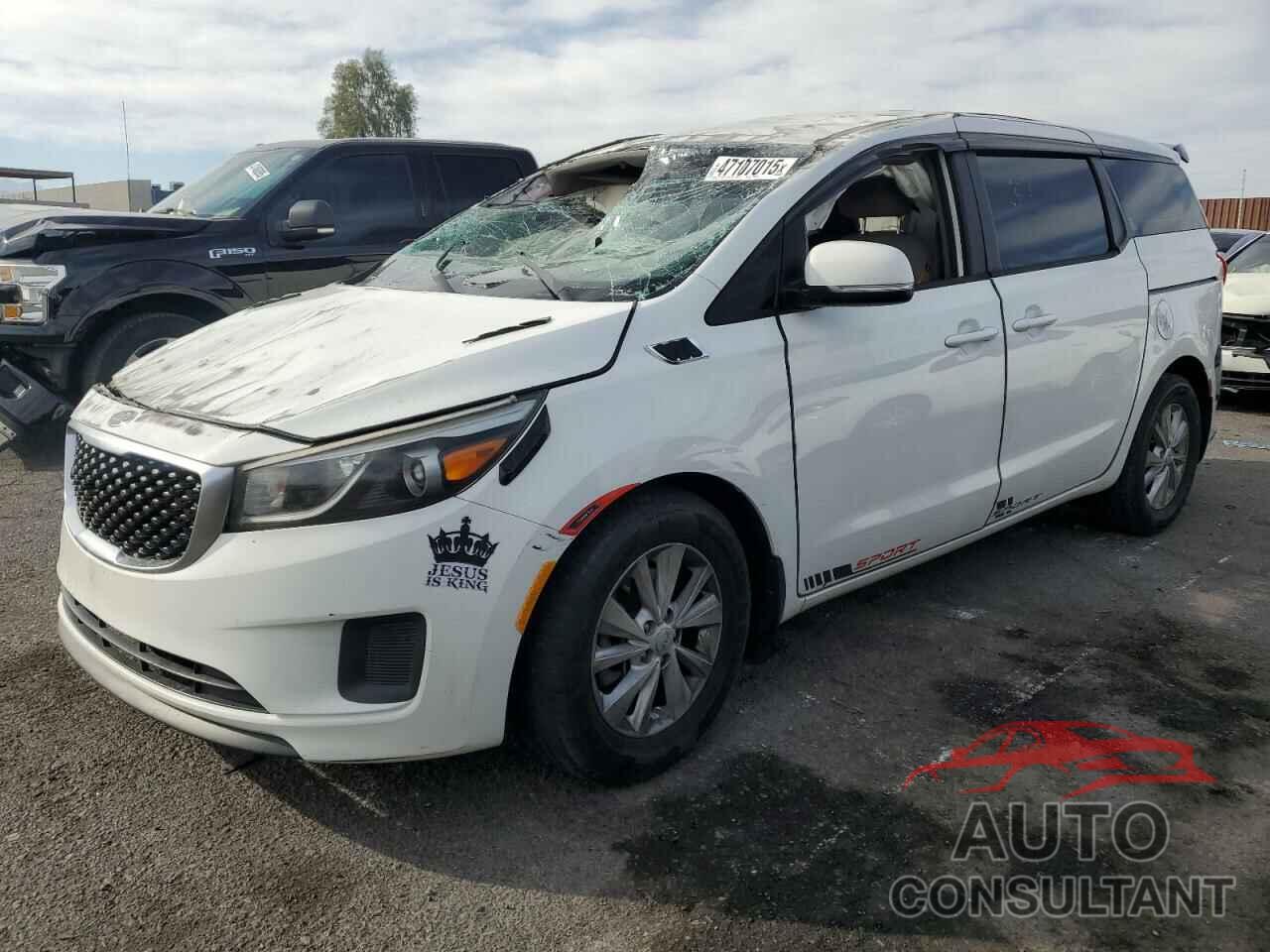 KIA SEDONA 2015 - KNDMA5C13F6022144