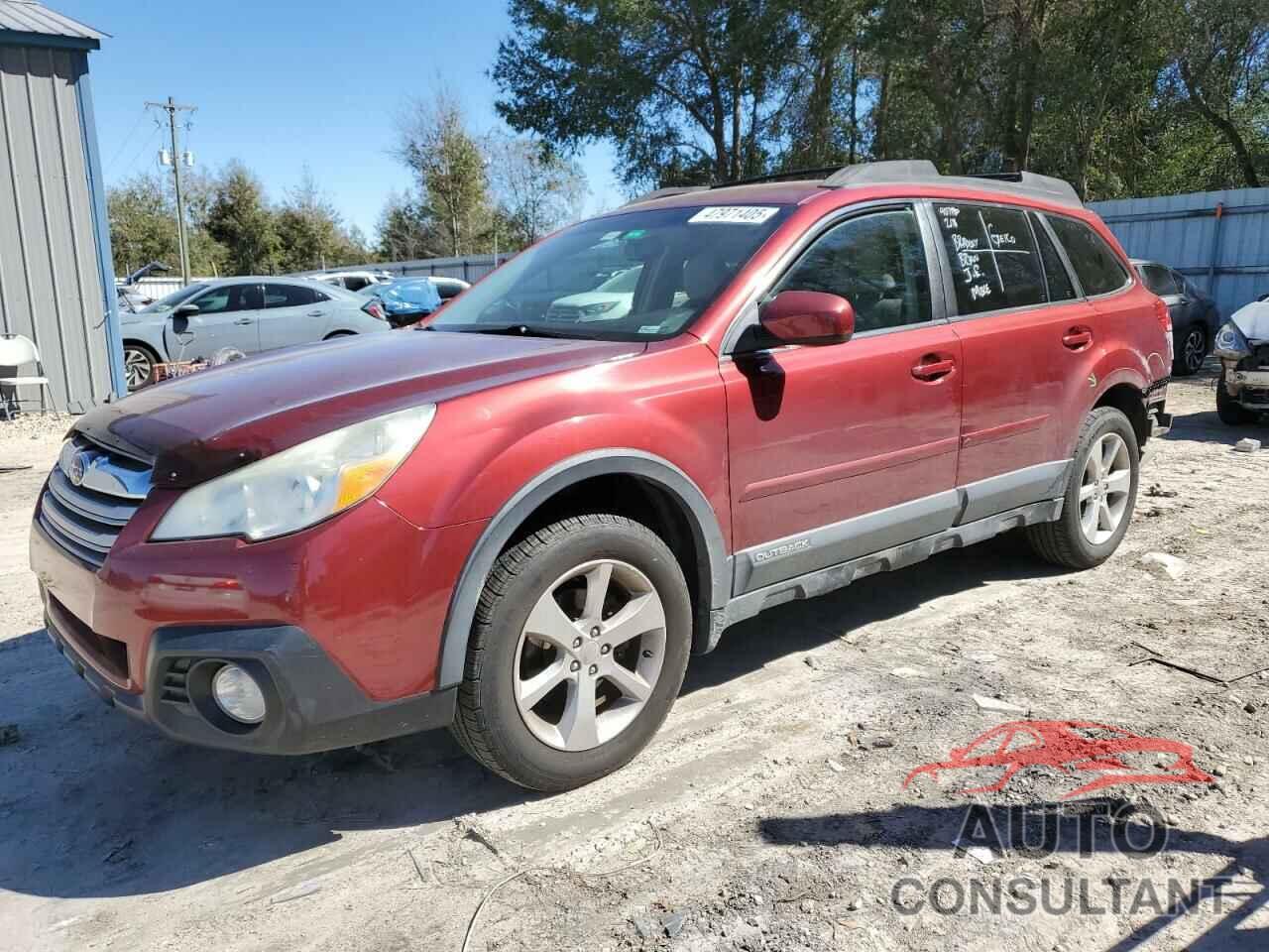 SUBARU OUTBACK 2013 - 4S4BRBBC8D3322919