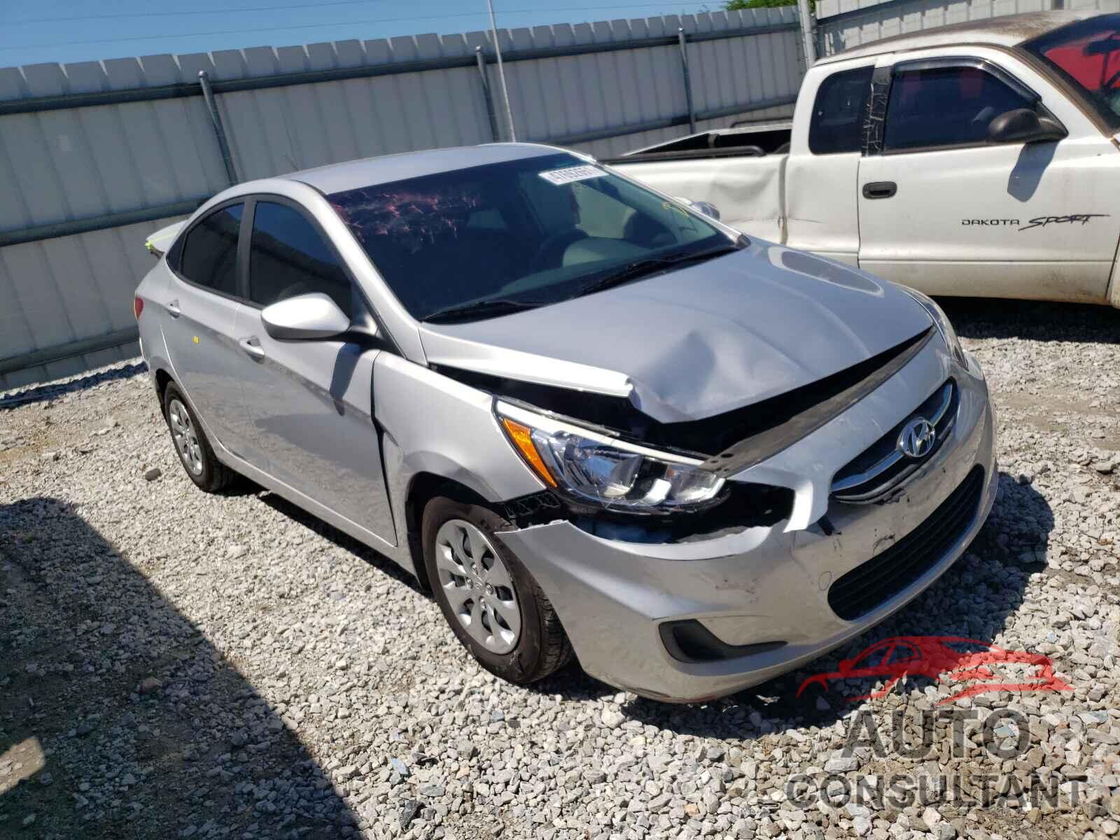 HYUNDAI ACCENT 2017 - KMHCT4AE7HU343314