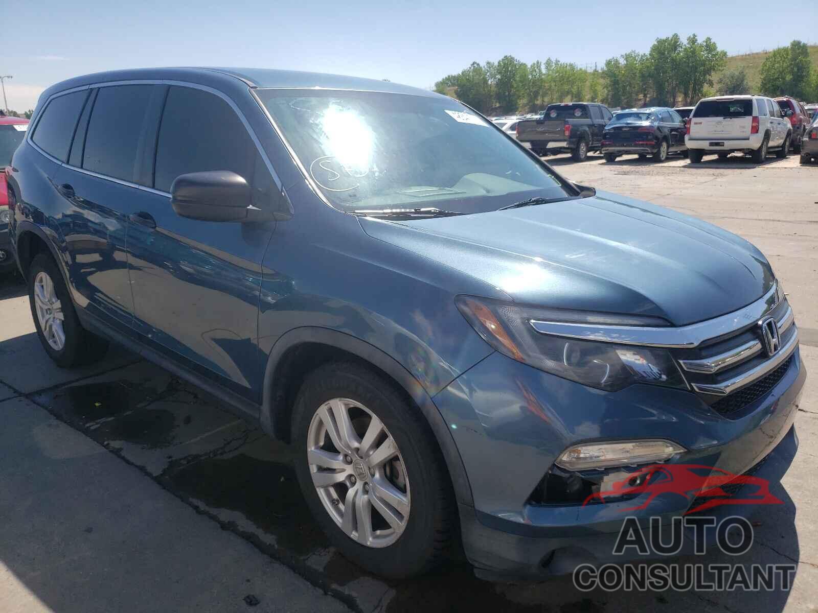 HONDA PILOT 2016 - 5FNYF5H19GB040536
