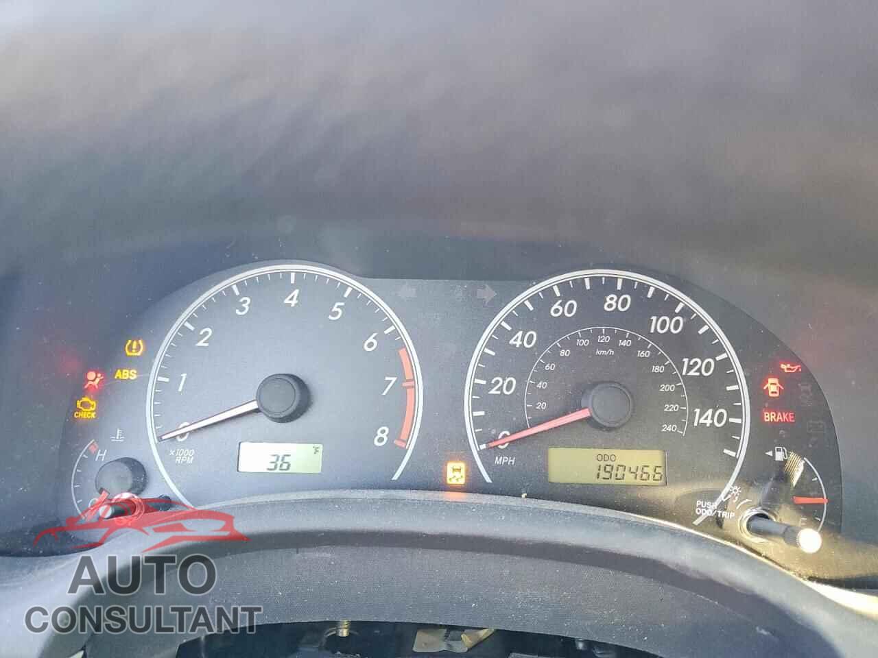 TOYOTA COROLLA 2012 - 2T1BU4EEXCC759791